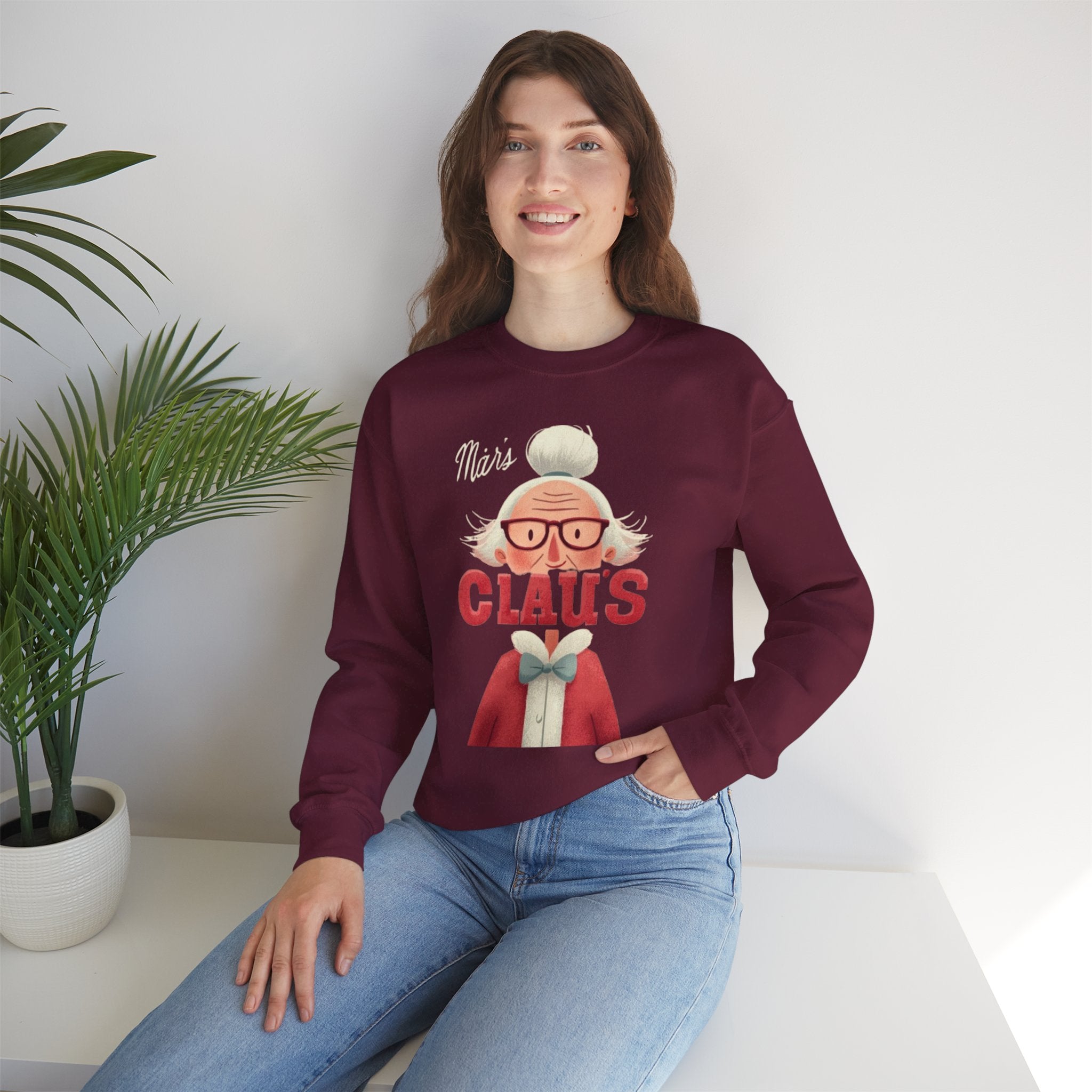 Santa Claus Vintage Crewneck Sweatshirt – Retro