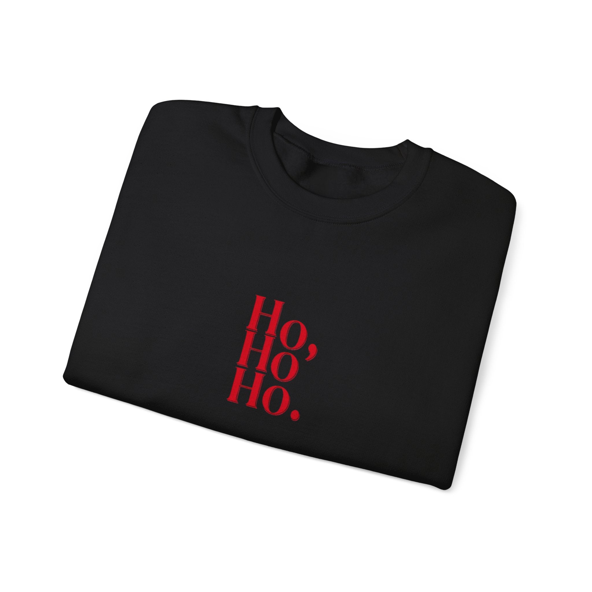 Sweatshirt — Minimal 'Ho, Ho, Ho.' Christmas Crewneck