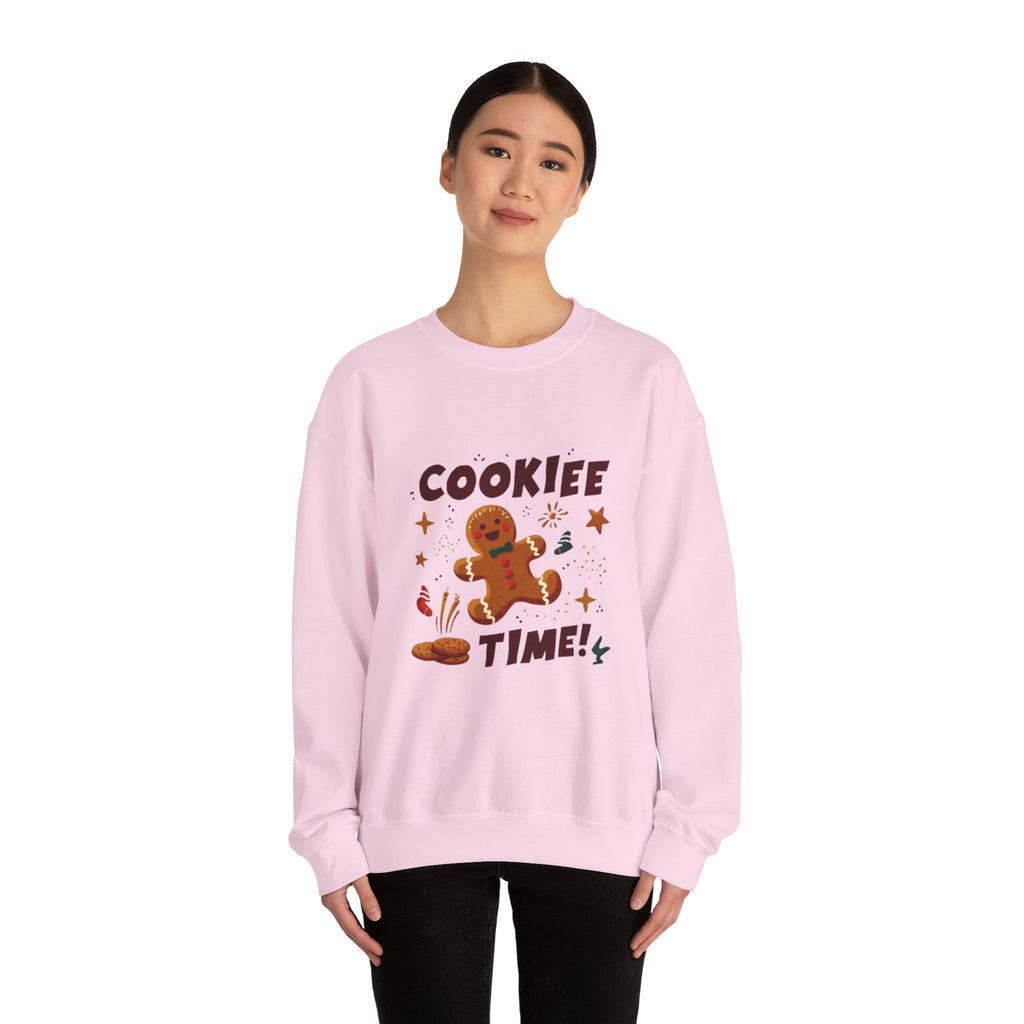 Cookie Time Sweatshirt — Gingerbread Holiday Crewneck
