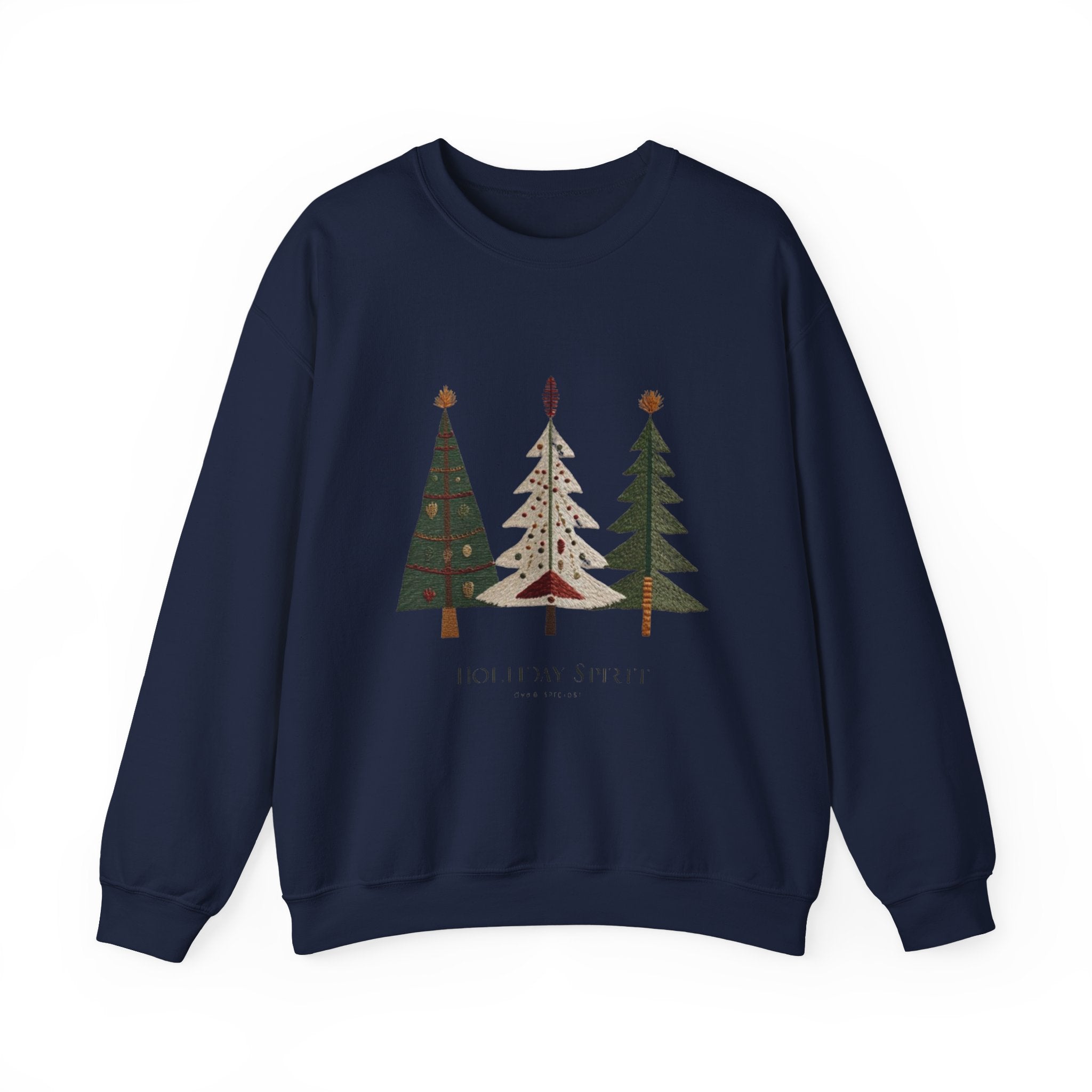 Christmas Tree Trio Sweatshirt – Joy to My Soul Holiday Crewneck