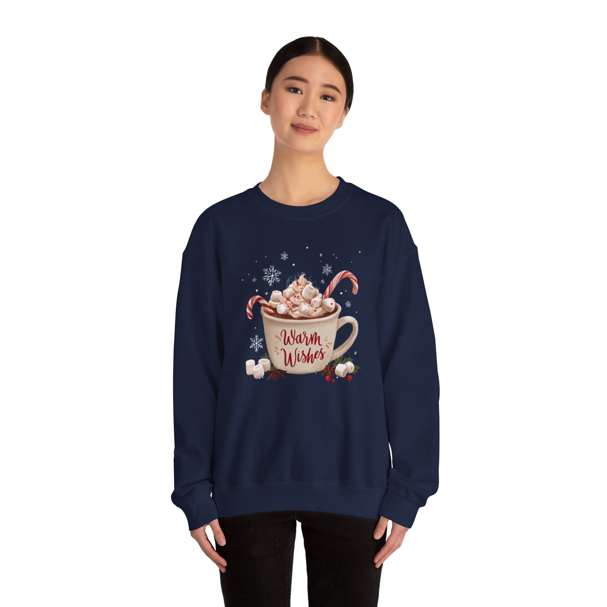 Cozy Hot Cocoa 'Warm Wishes' Sweatshirt