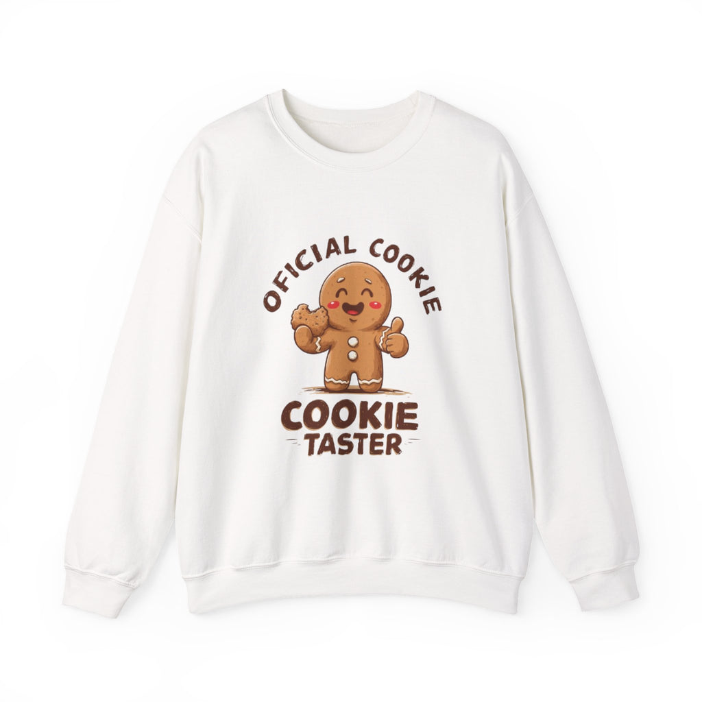 Cookie Taster Sweatshirt — 'Official Cookie' Gingerbread Crewneck