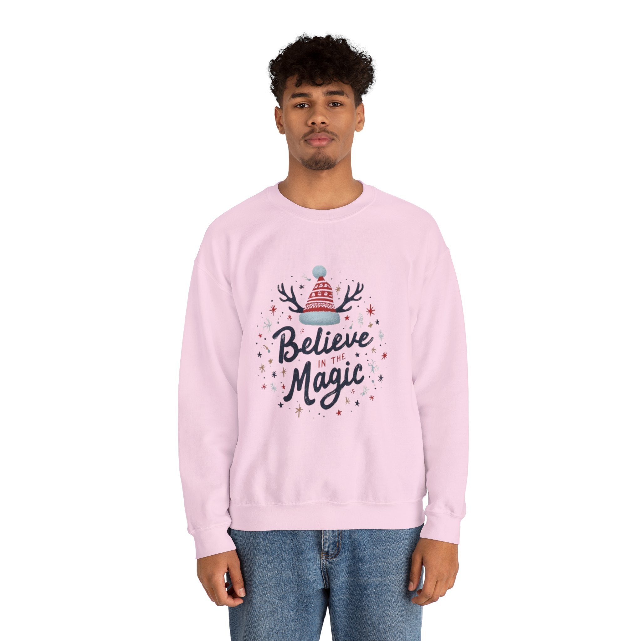 Believe in the Magic Sweatshirt — Cozy Holiday Crewneck