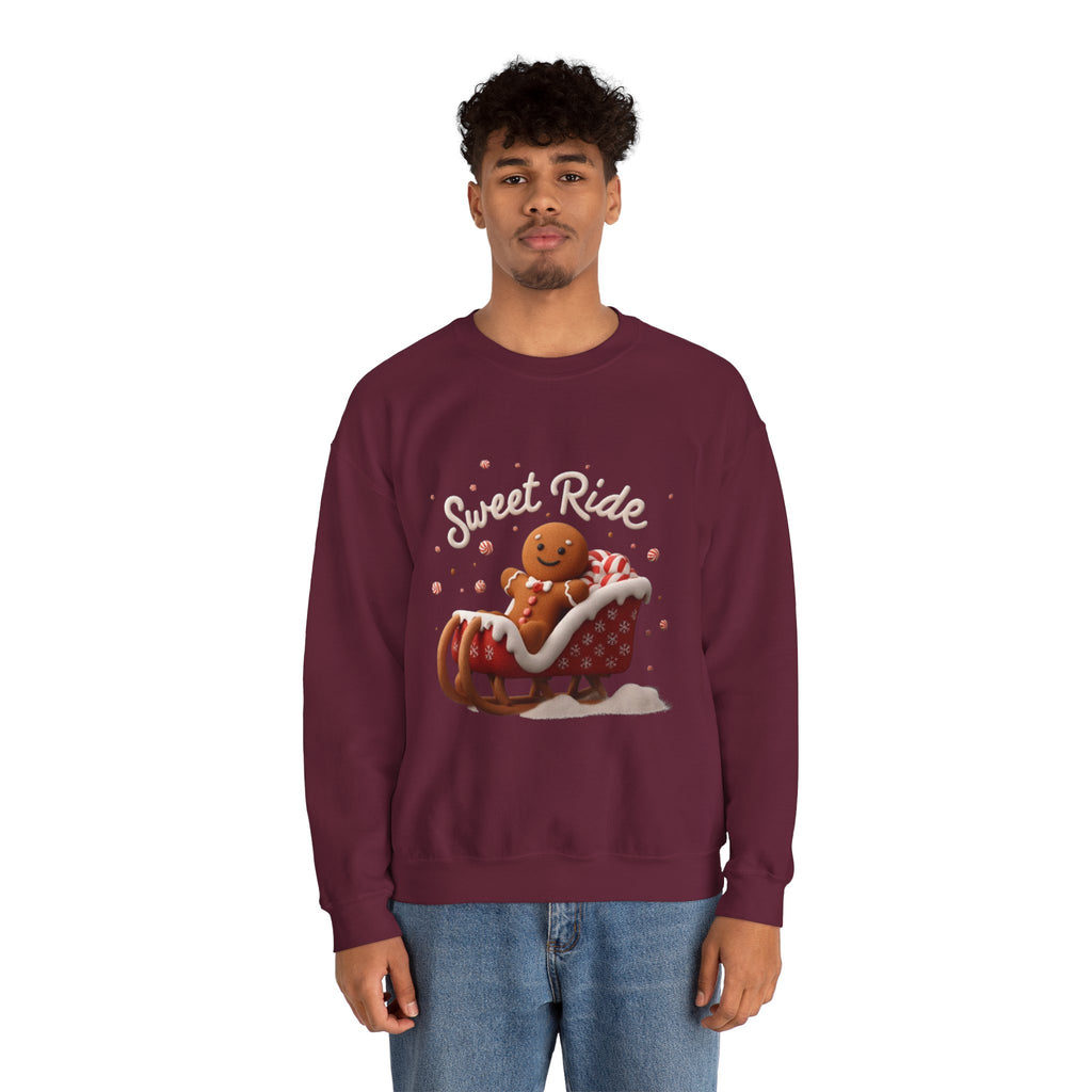 Gingerbread 'Sweet Ride' Crewneck Sweatshirt