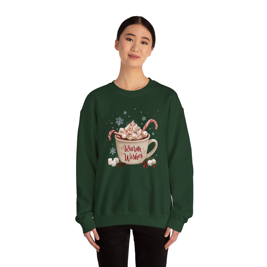 Cozy Hot Cocoa 'Warm Wishes' Sweatshirt
