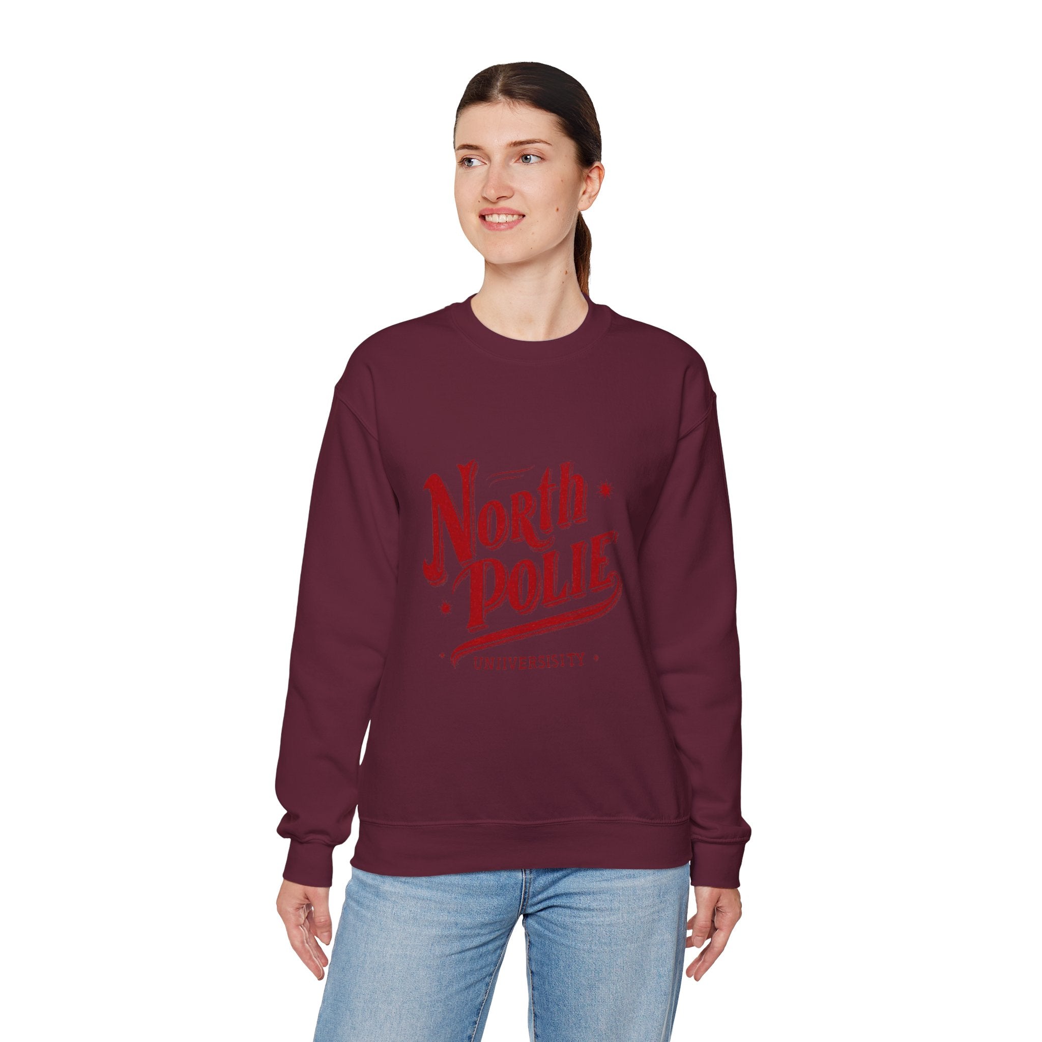North Pole University Crewneck Sweatshirt