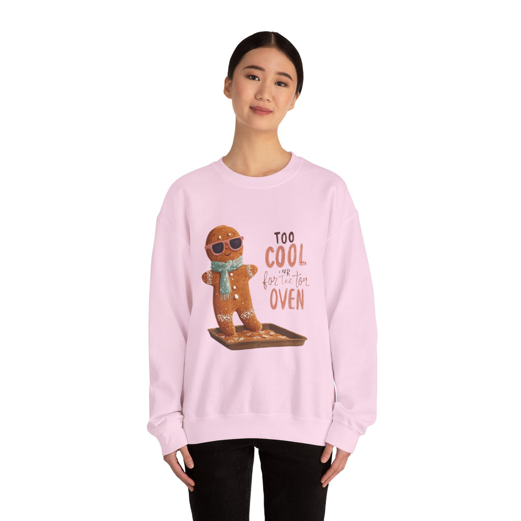Sweatshirt - 'Too Cool for the Oven' Gingerbread Crewneck