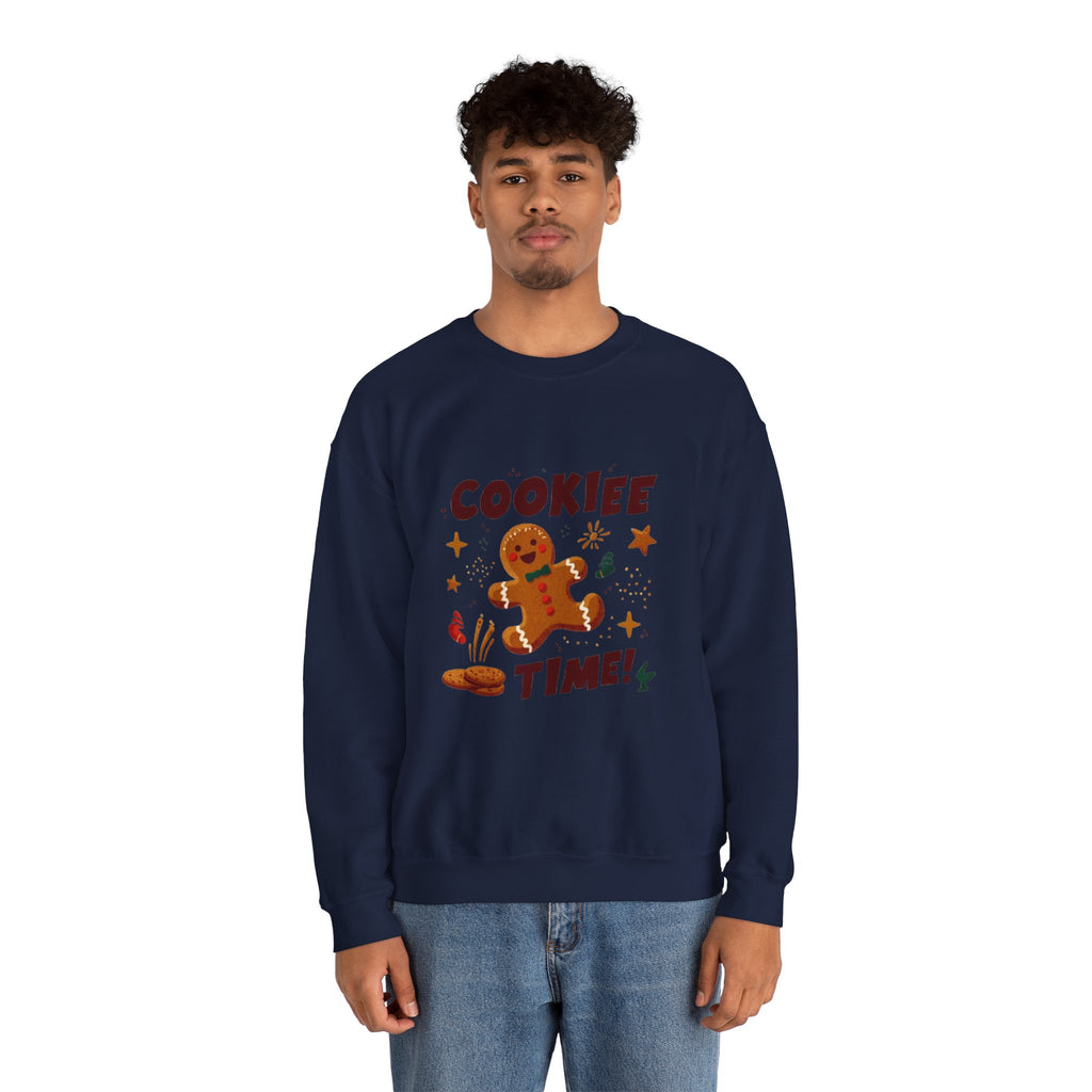 Cookie Time Sweatshirt — Gingerbread Holiday Crewneck