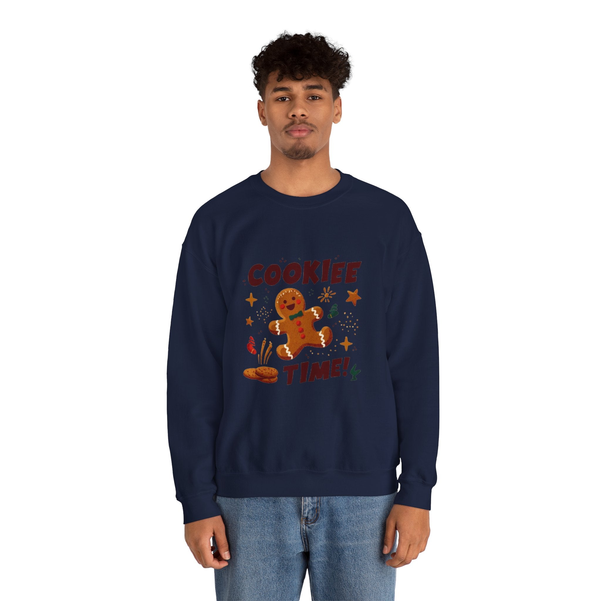 Cookie Time Sweatshirt — Gingerbread Holiday Crewneck