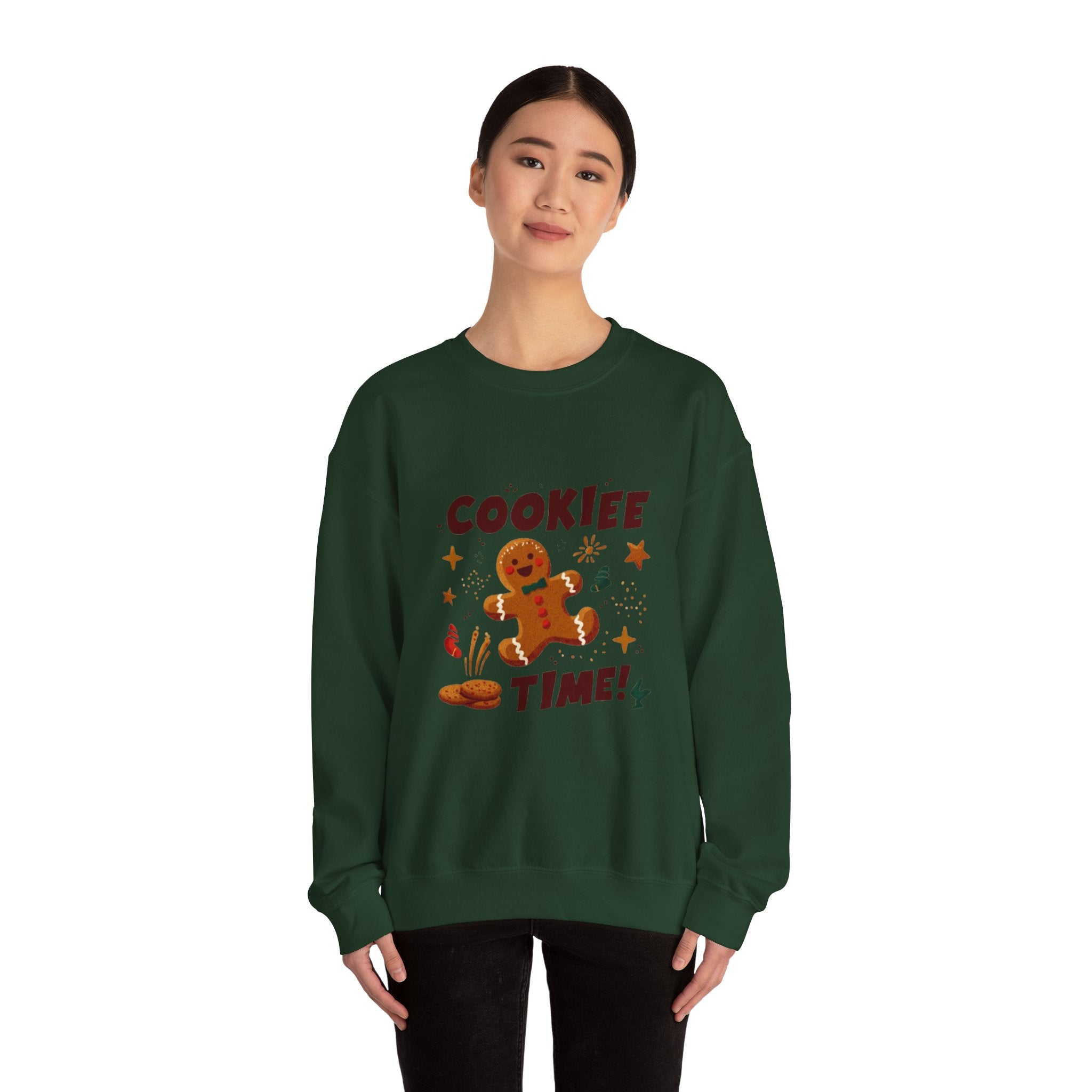 Cookie Time Sweatshirt — Gingerbread Holiday Crewneck
