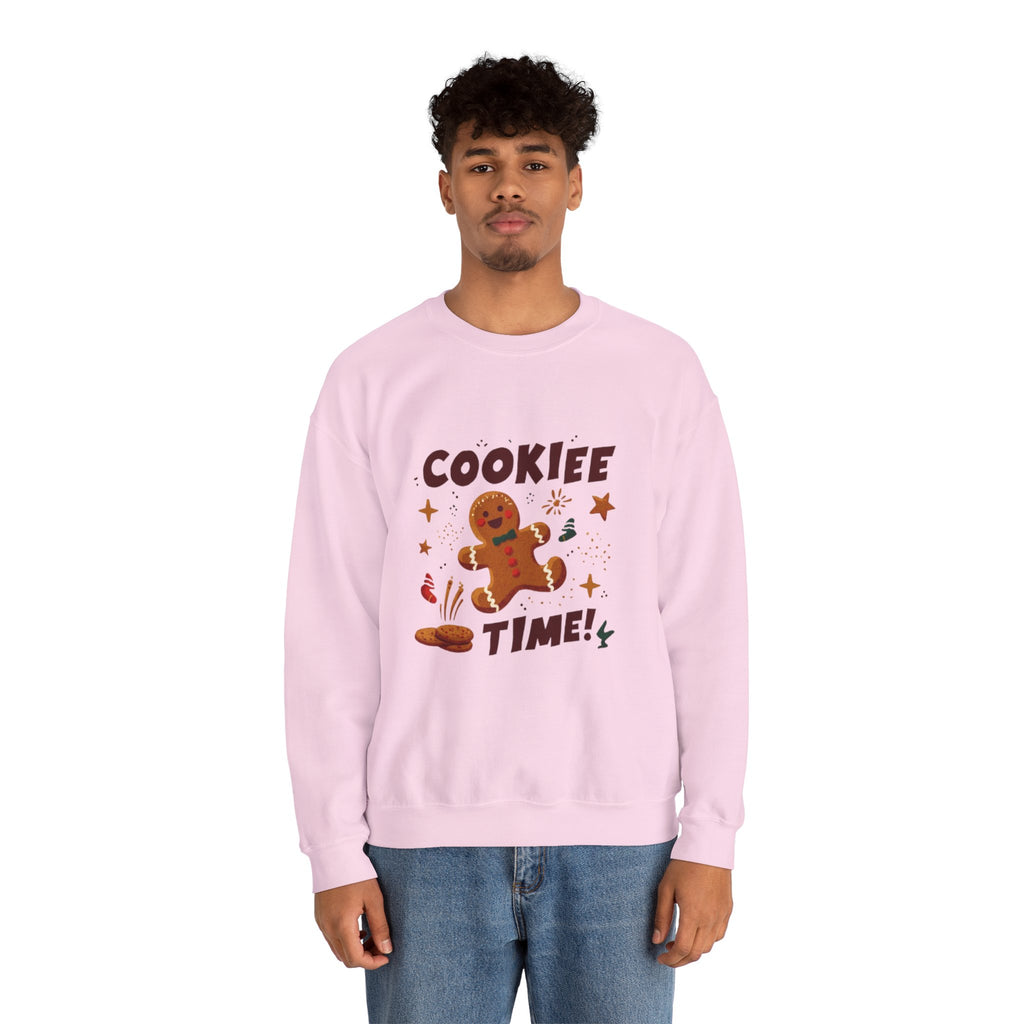 Cookie Time Sweatshirt — Gingerbread Holiday Crewneck
