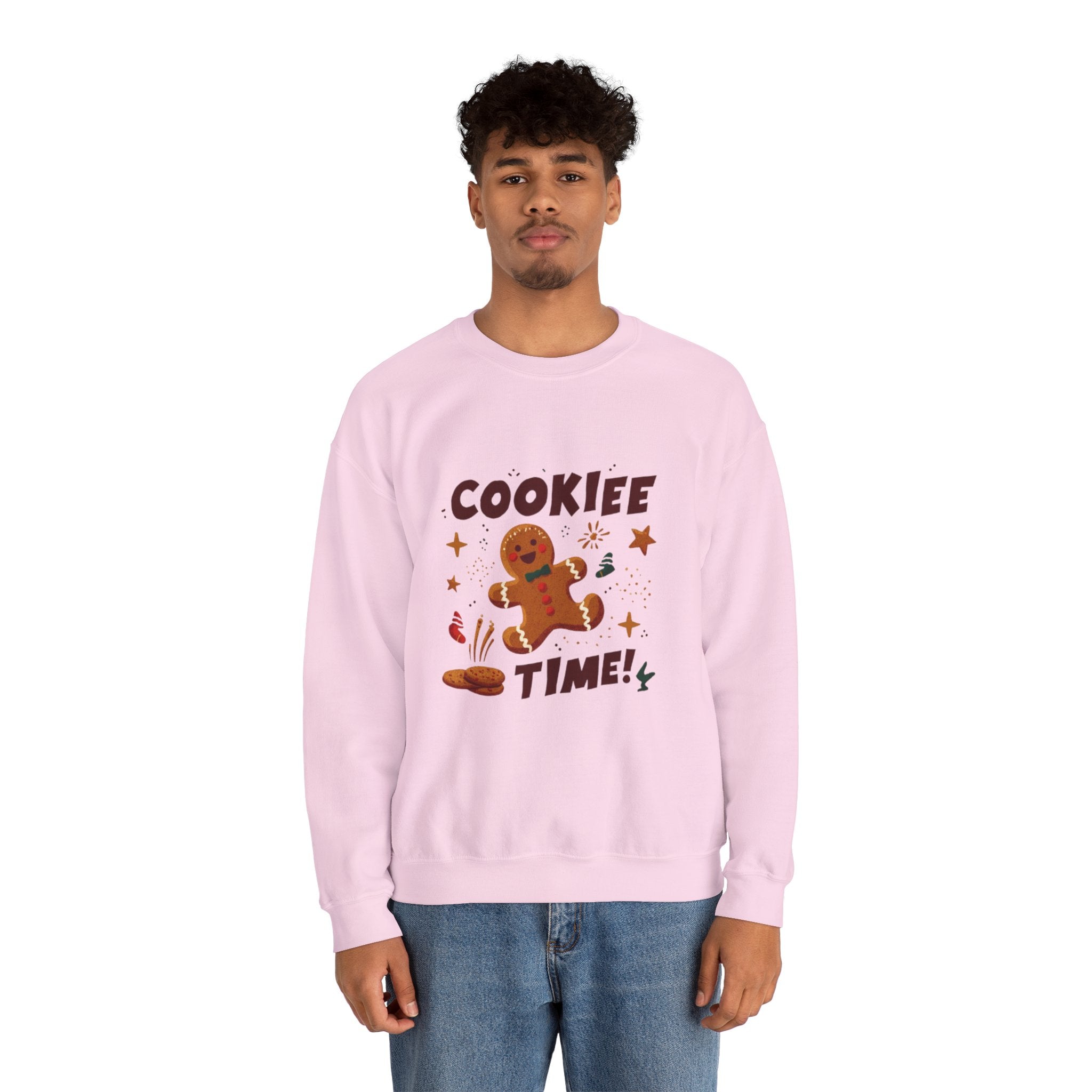 Cookie Time Sweatshirt — Gingerbread Holiday Crewneck