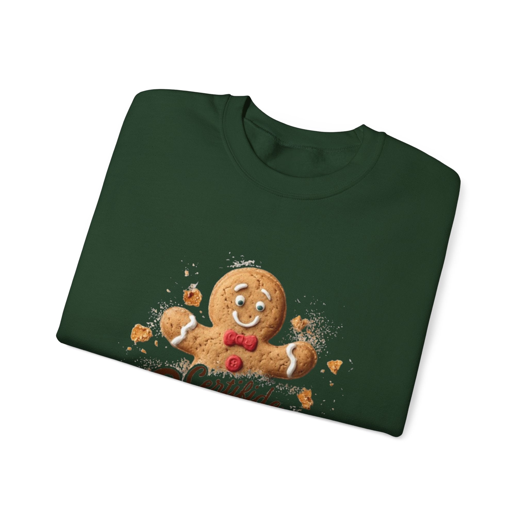Cookie Tester Sweatshirt – "Certified Cookie Tester" Gingerbread Crewneck