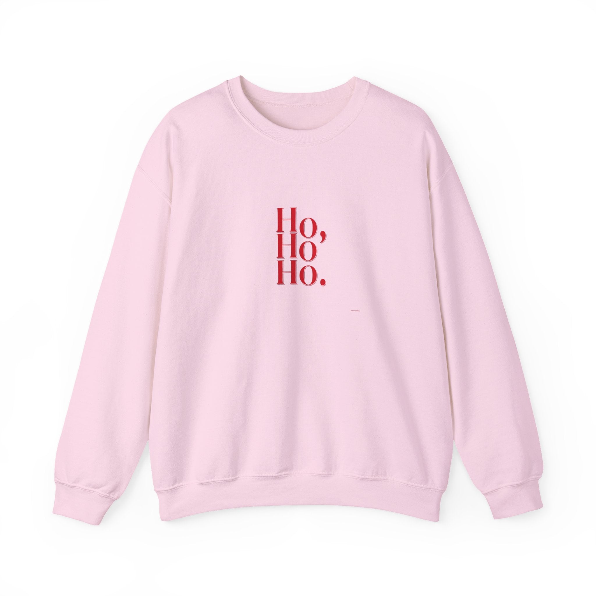 Sweatshirt — Minimal 'Ho, Ho, Ho.' Christmas Crewneck