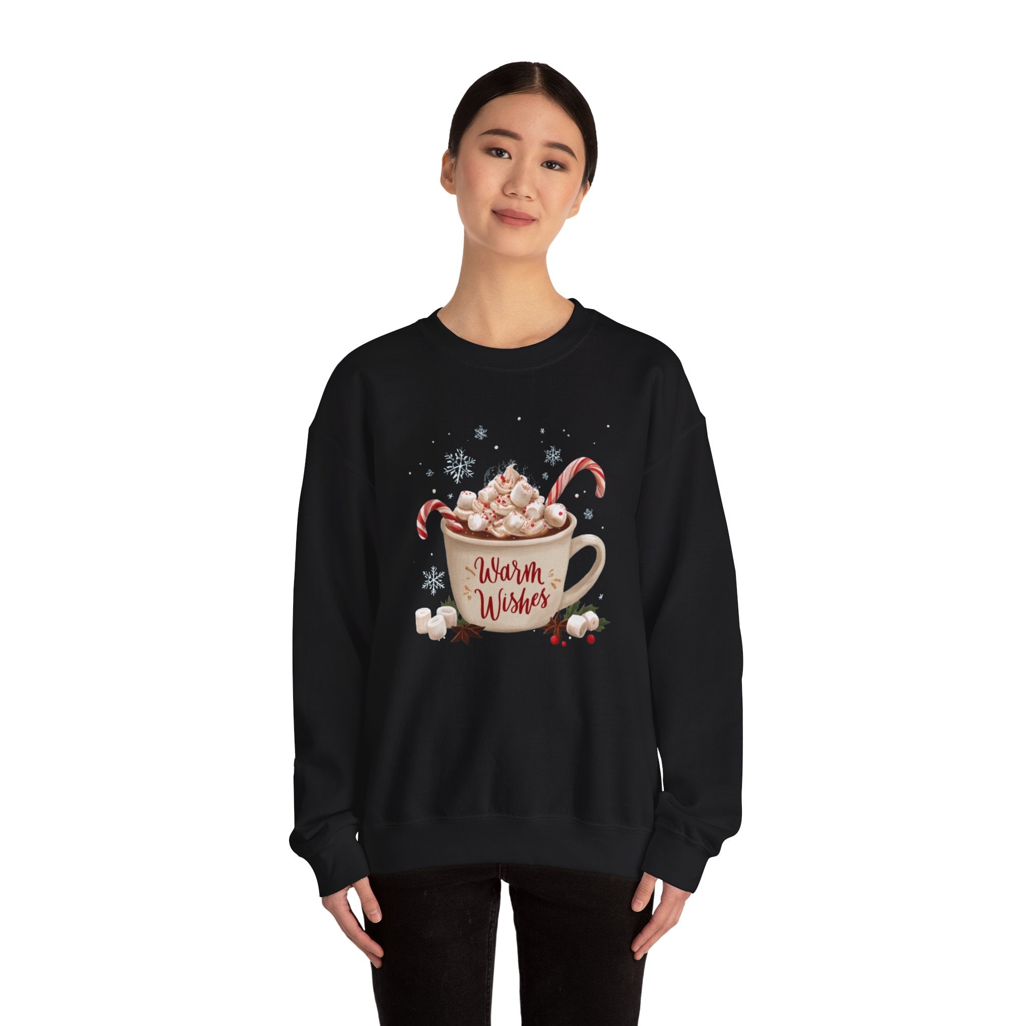 Cozy Hot Cocoa 'Warm Wishes' Sweatshirt