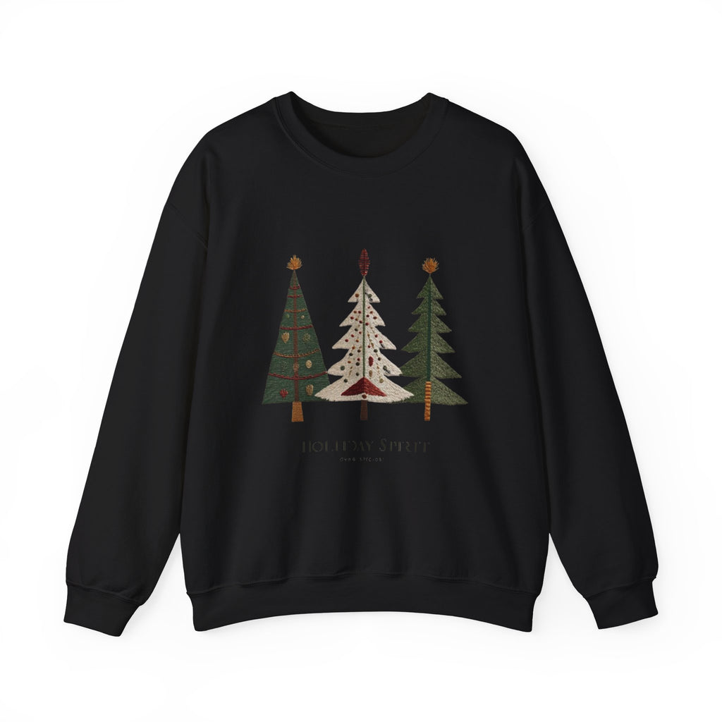 Christmas Tree Trio Sweatshirt – Joy to My Soul Holiday Crewneck