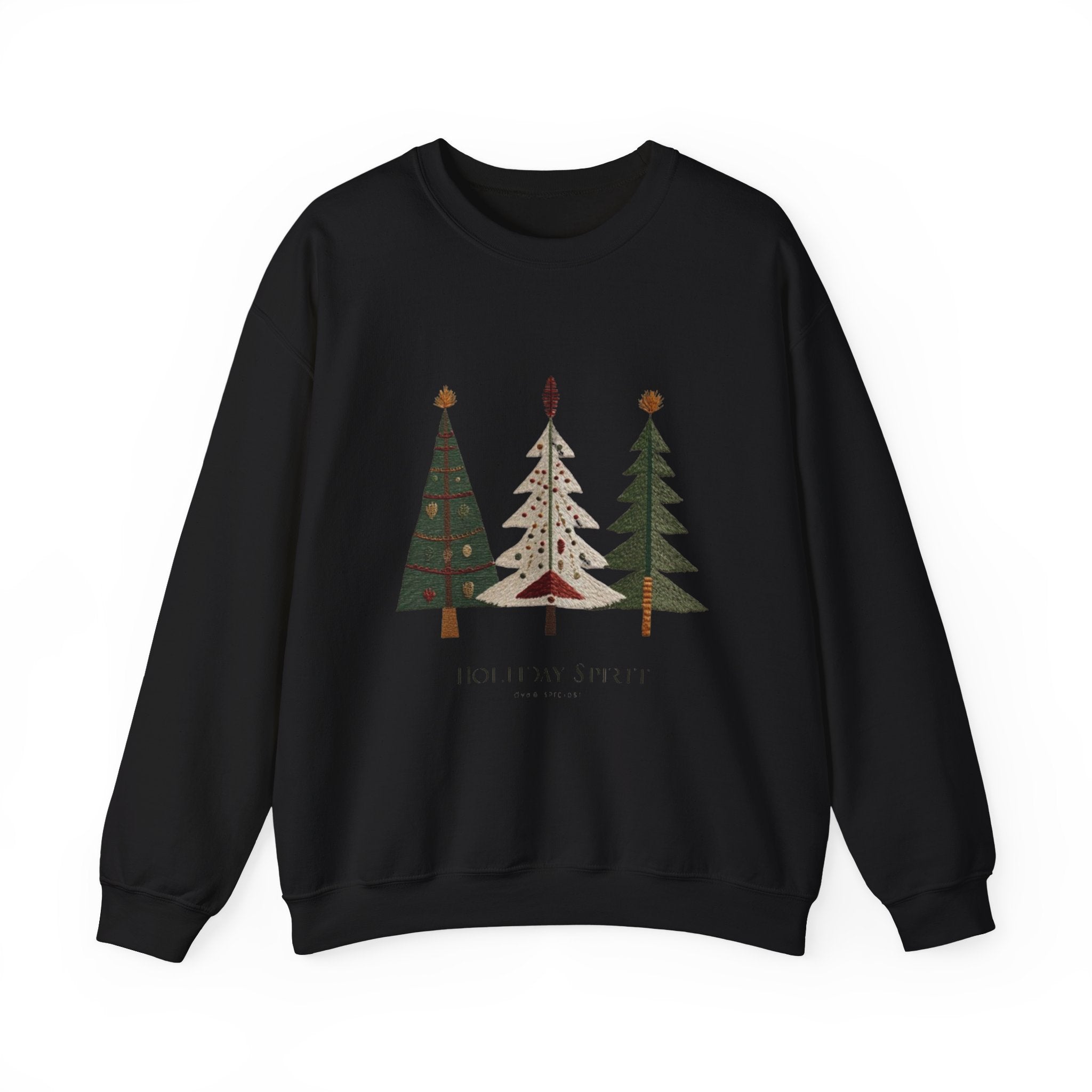 Christmas Tree Trio Sweatshirt – Joy to My Soul Holiday Crewneck