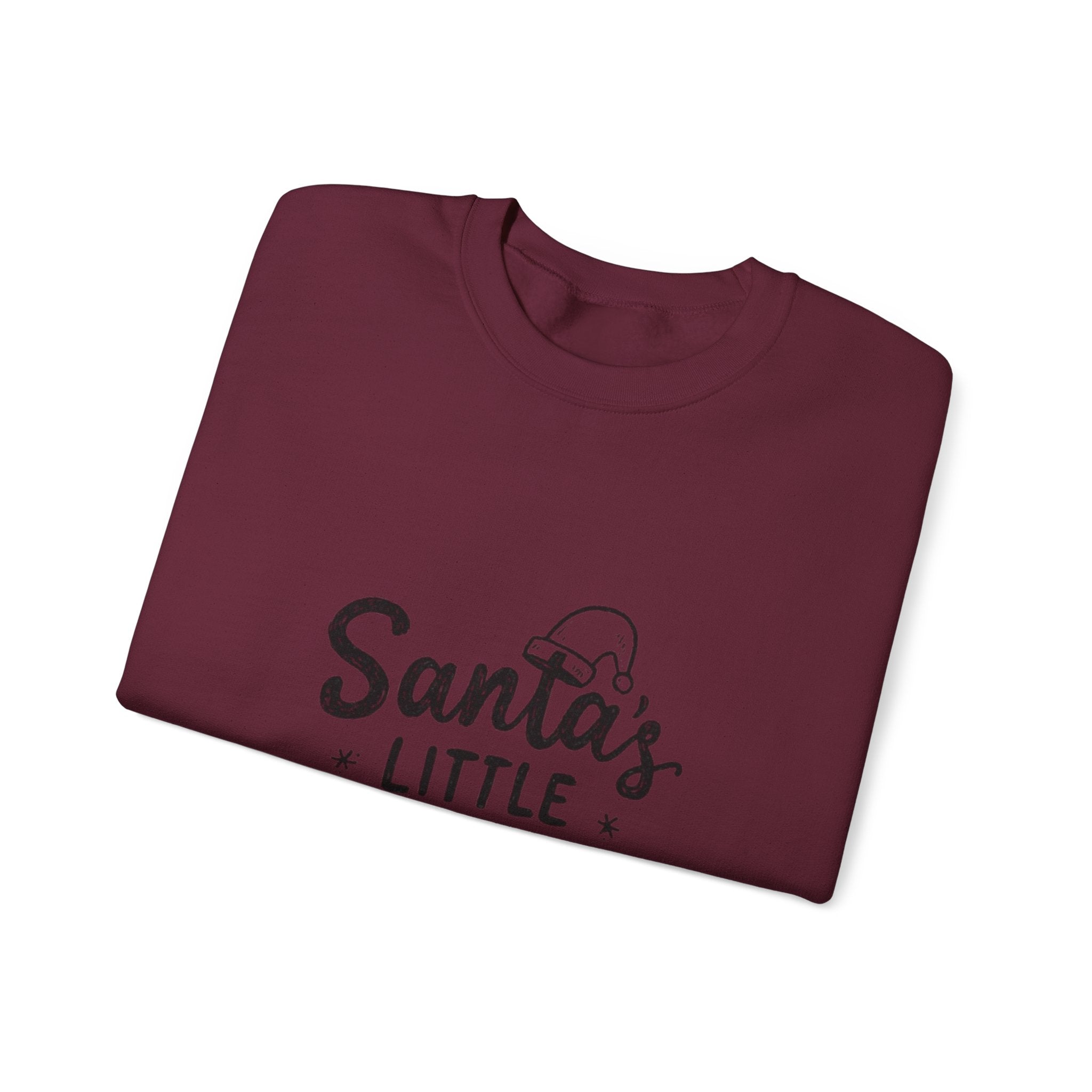 Santa's Little Helper Sweatshirt – Holiday Crewneck for Kids & Family
