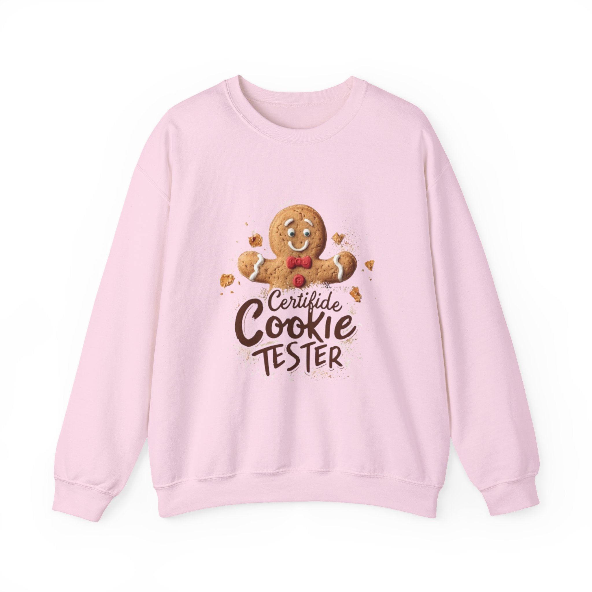 Cookie Tester Sweatshirt – "Certified Cookie Tester" Gingerbread Crewneck