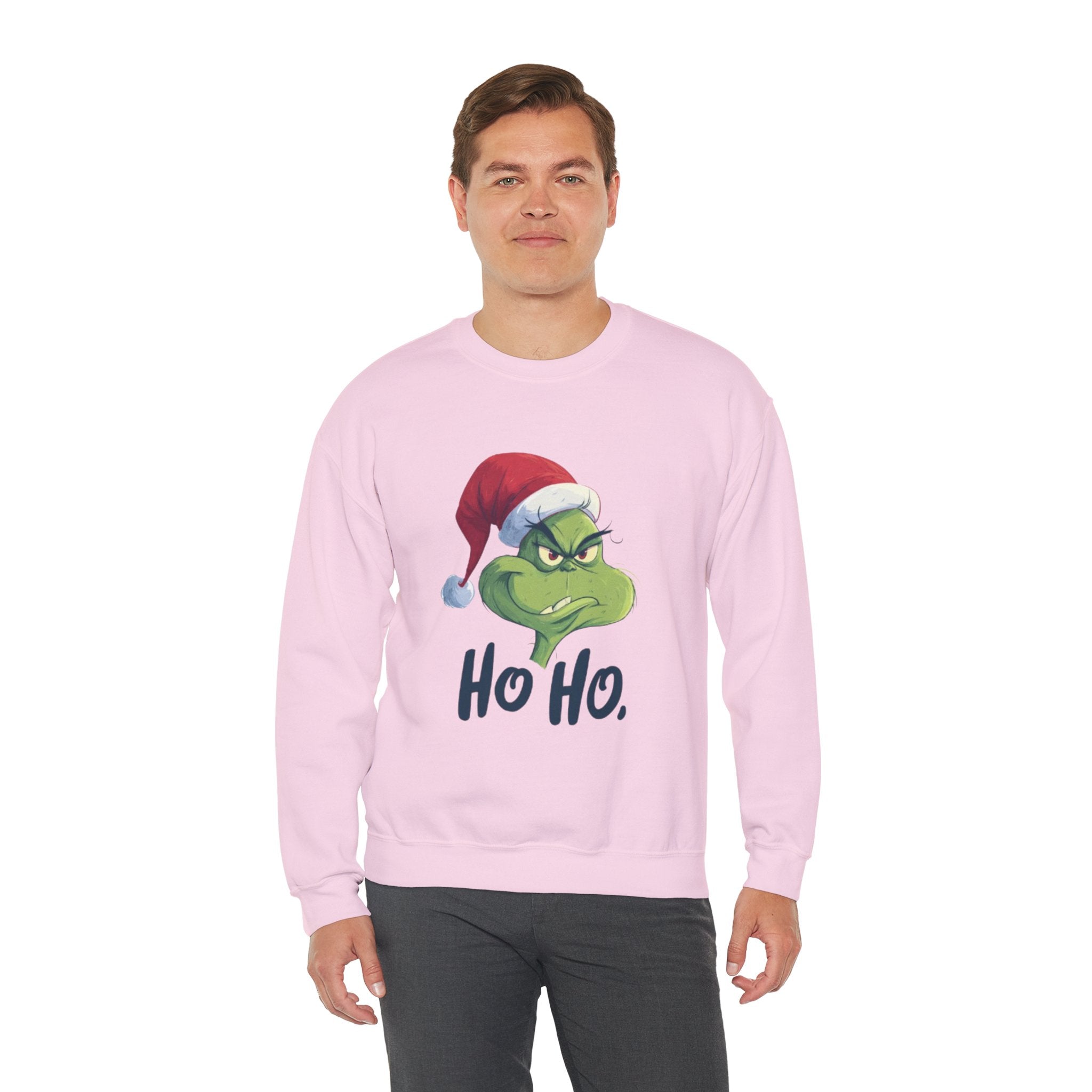 Grumpy Grinch 'Ho Ho.' Crewneck Sweatshirt