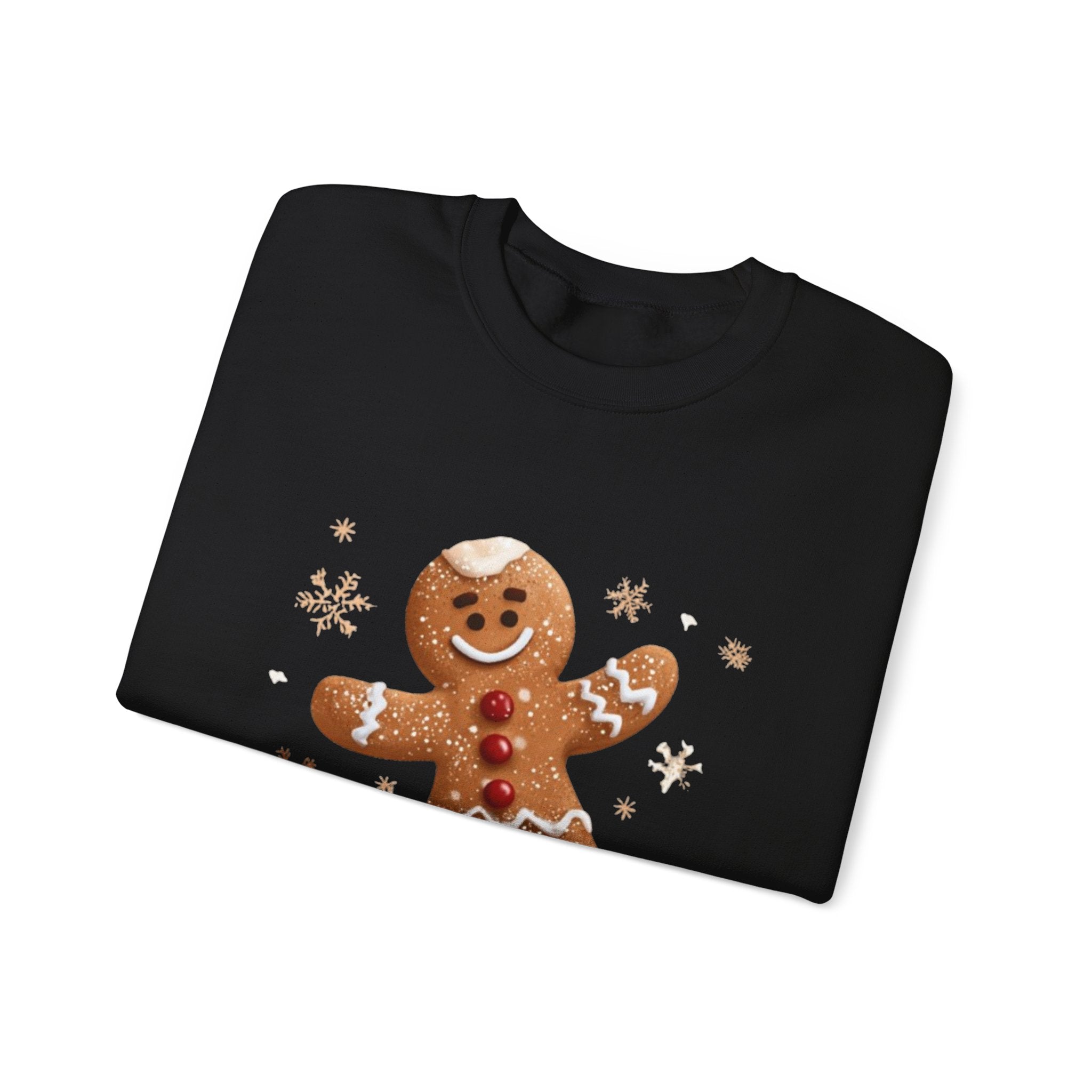 Gingerbread 'Frosted' Holiday Sweatshirt — Cute Christmas Cookie Crewneck