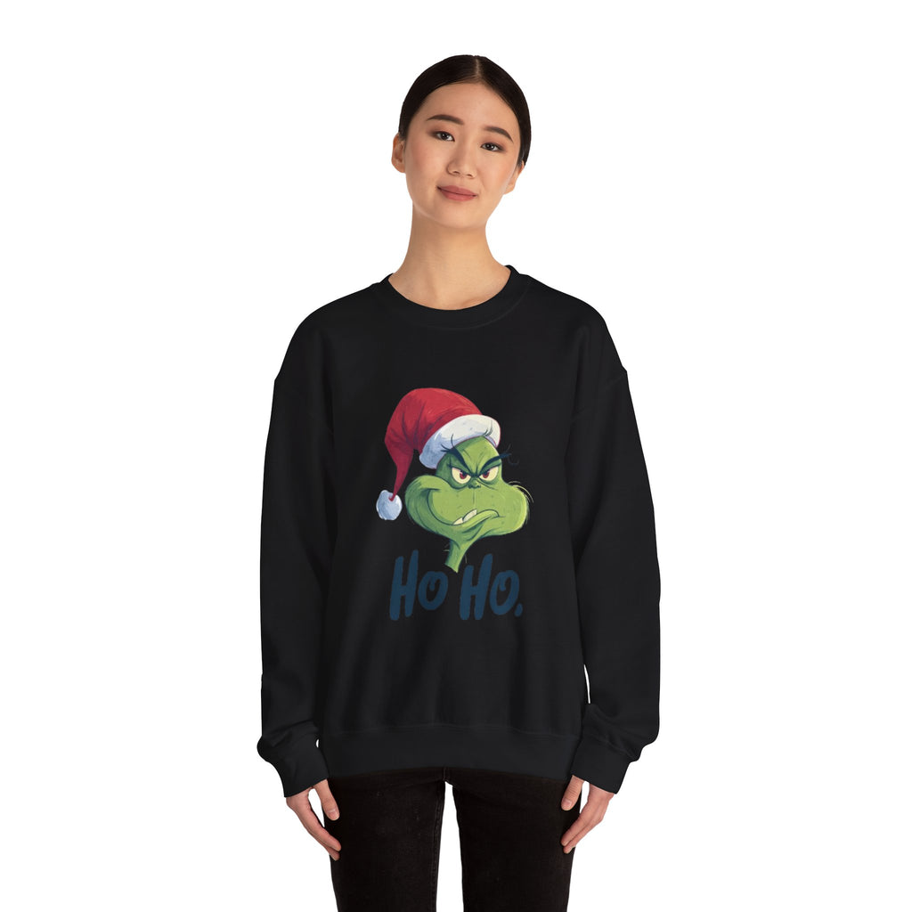 Grumpy Grinch 'Ho Ho.' Crewneck Sweatshirt