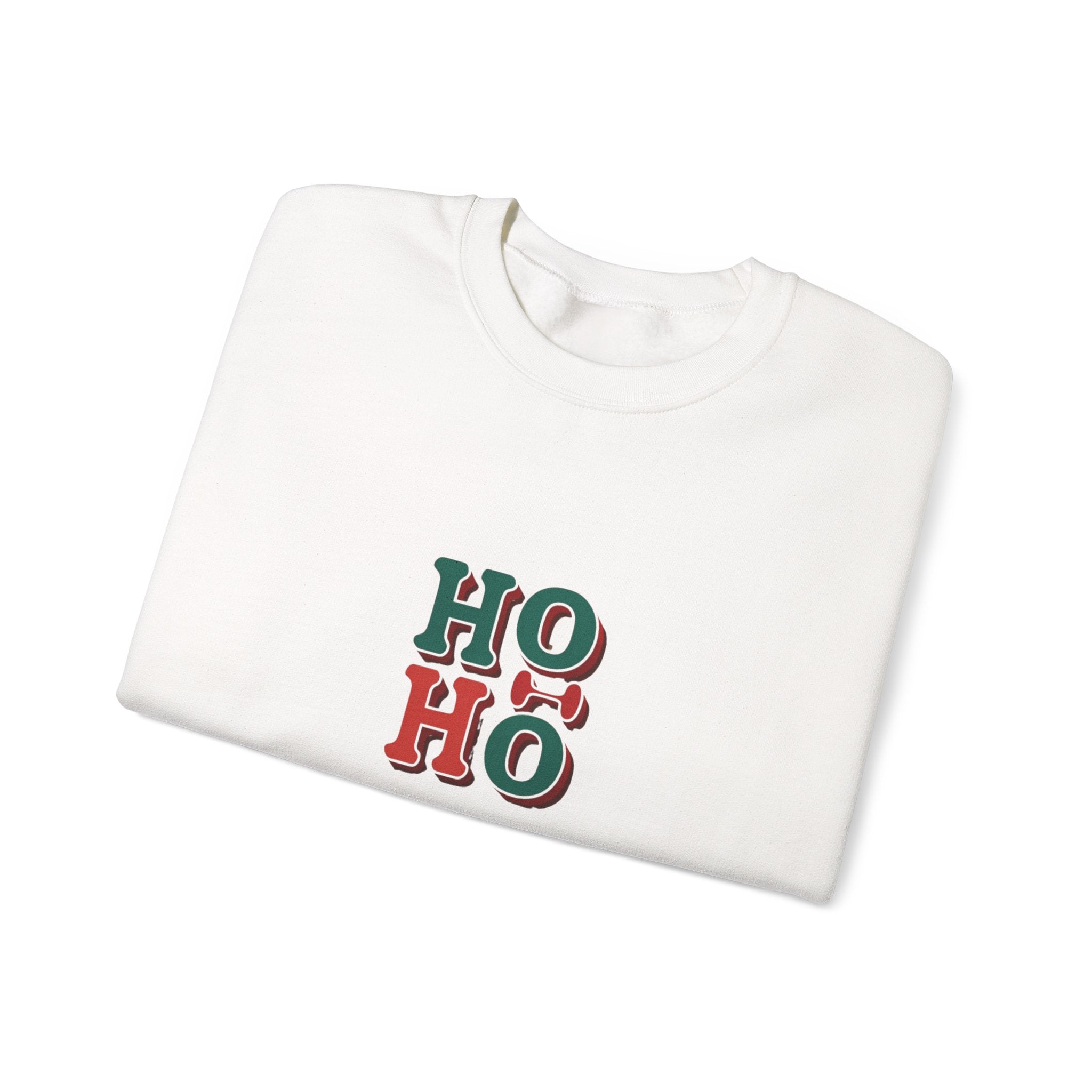 Ho Ho Christmas Sweatshirt — Festive Holiday Crewneck