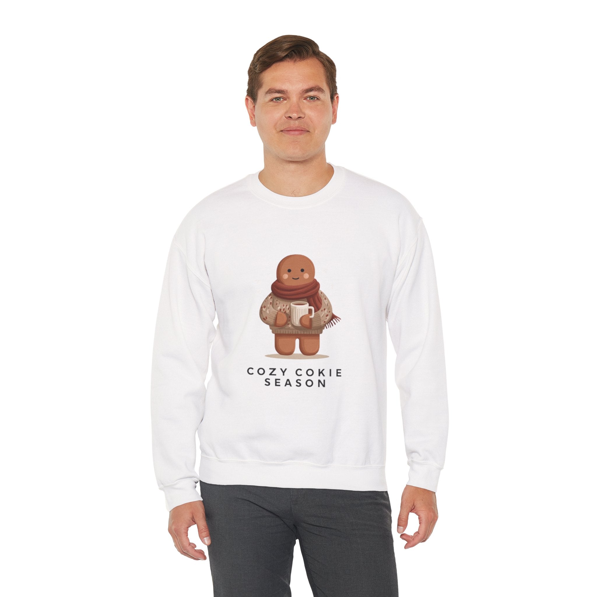 Gingerbread 'Cozy Cookie Season' Crewneck Sweatshirt
