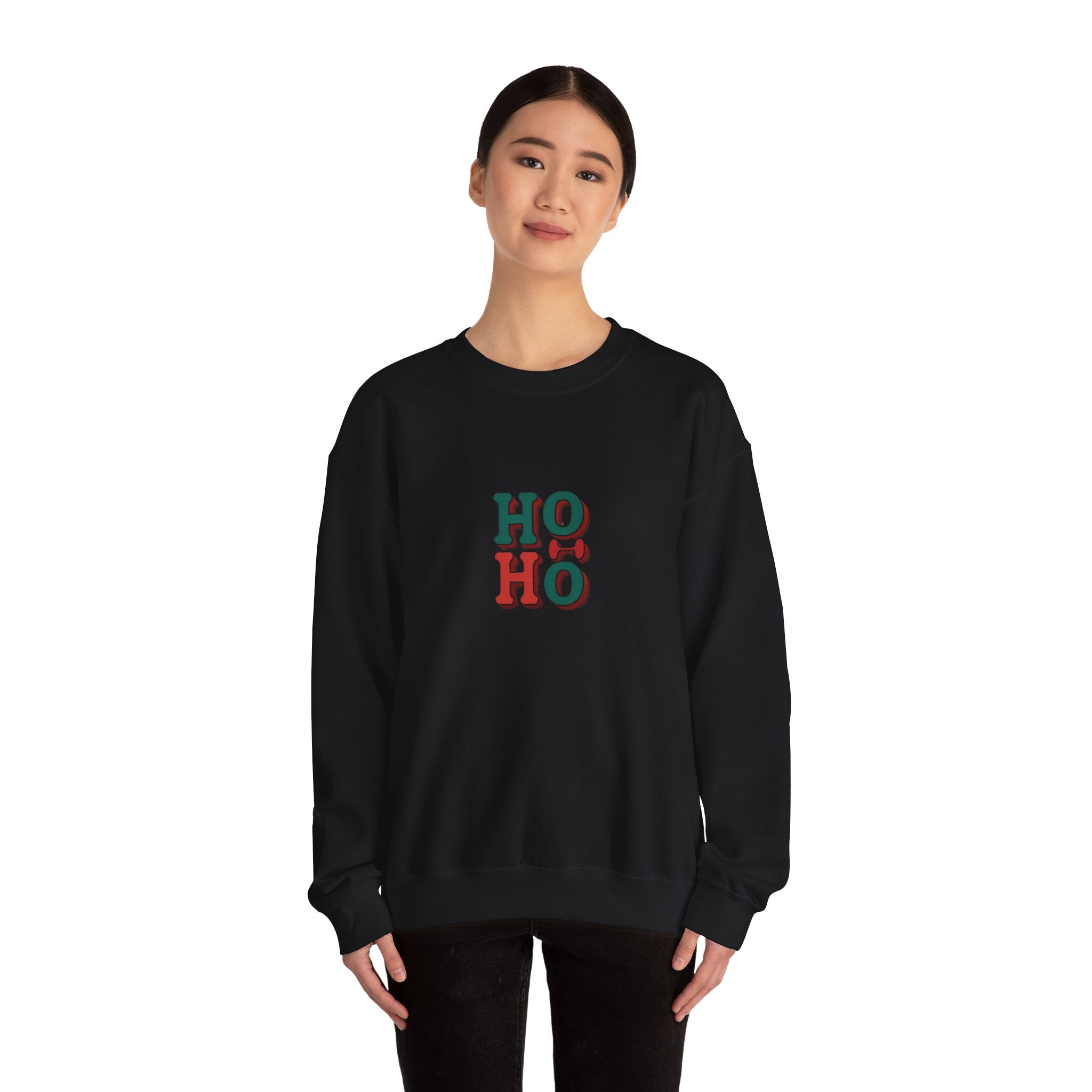 Ho Ho Christmas Sweatshirt — Festive Holiday Crewneck