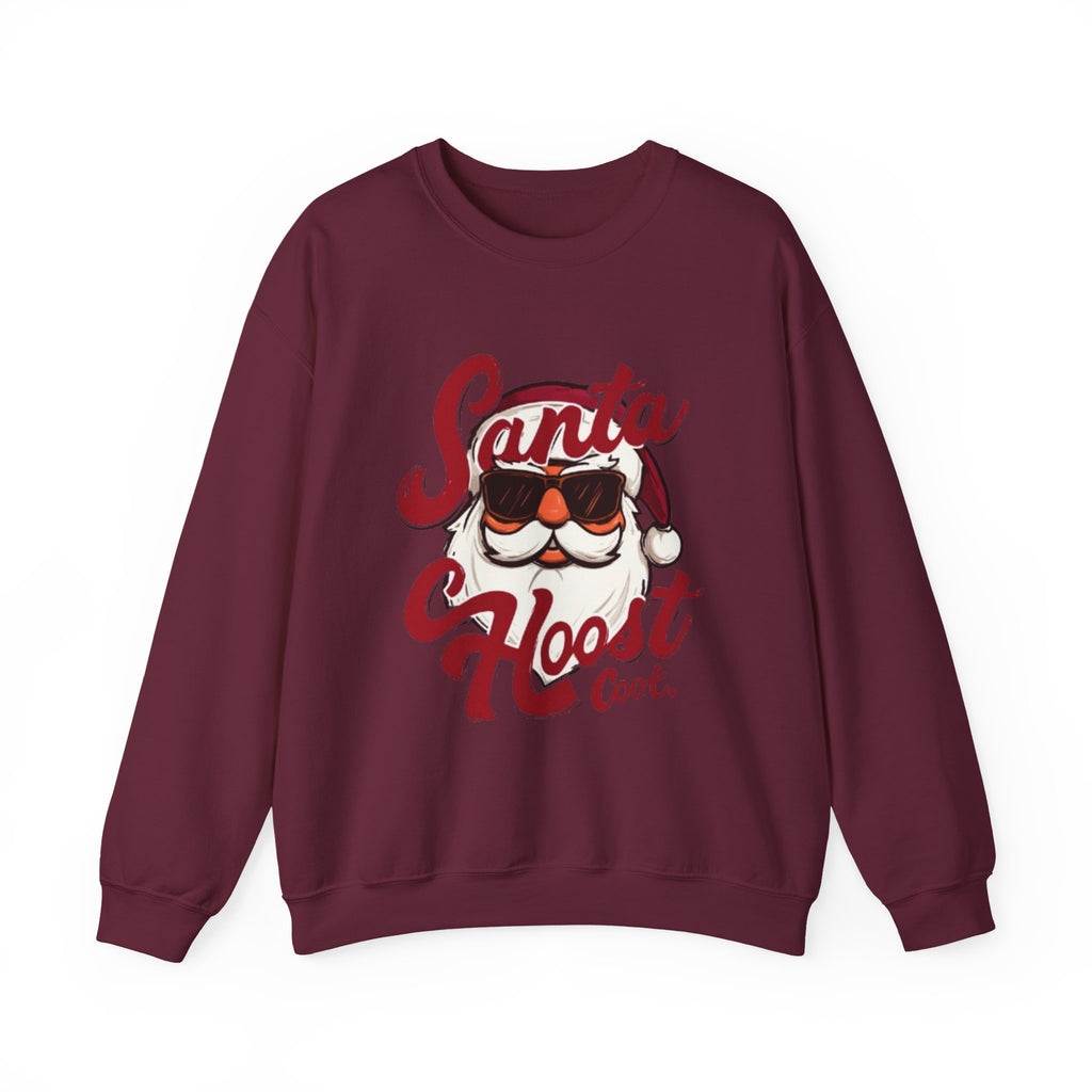 Santa Hoost Retro Christmas Crewneck Sweatshirt