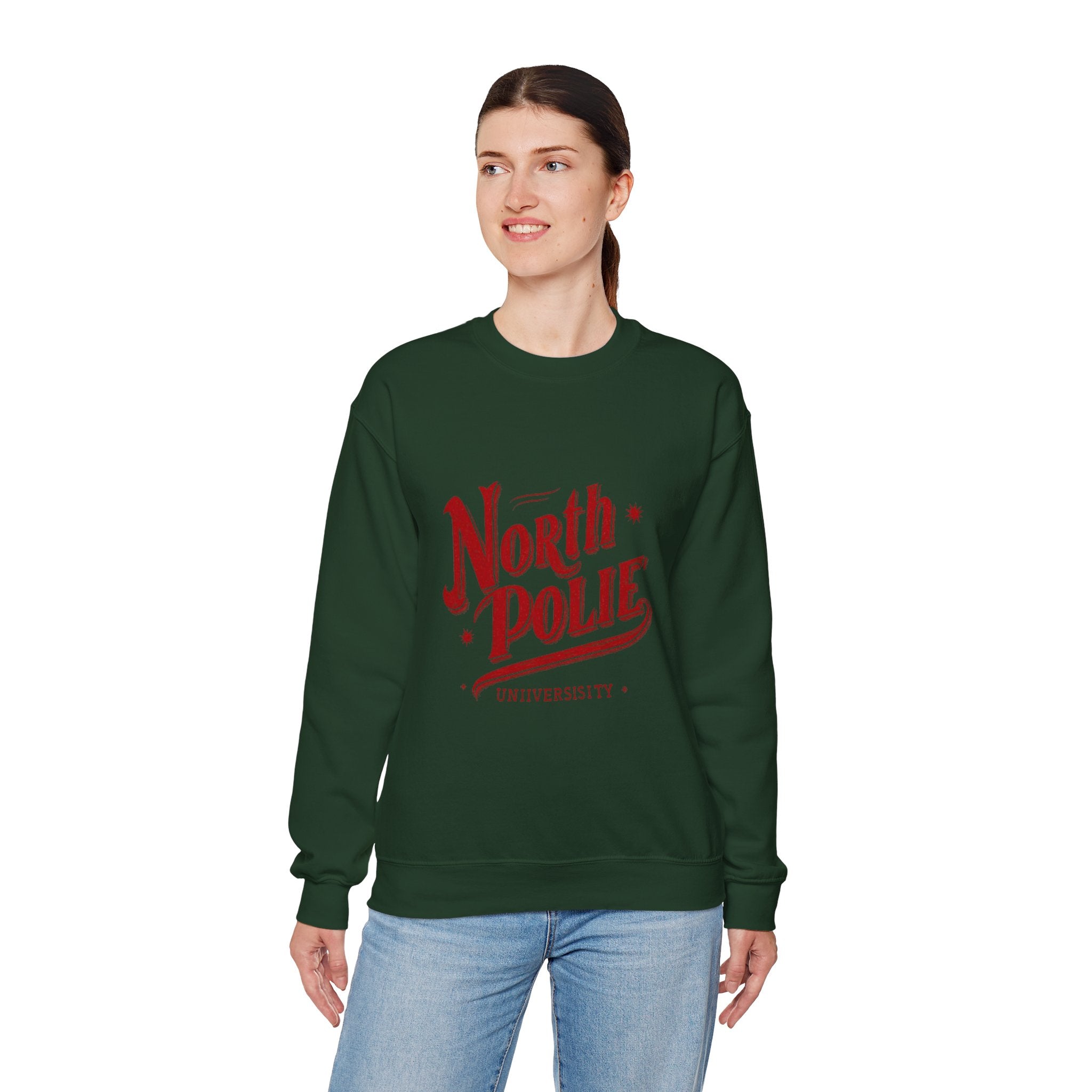 North Pole University Crewneck Sweatshirt
