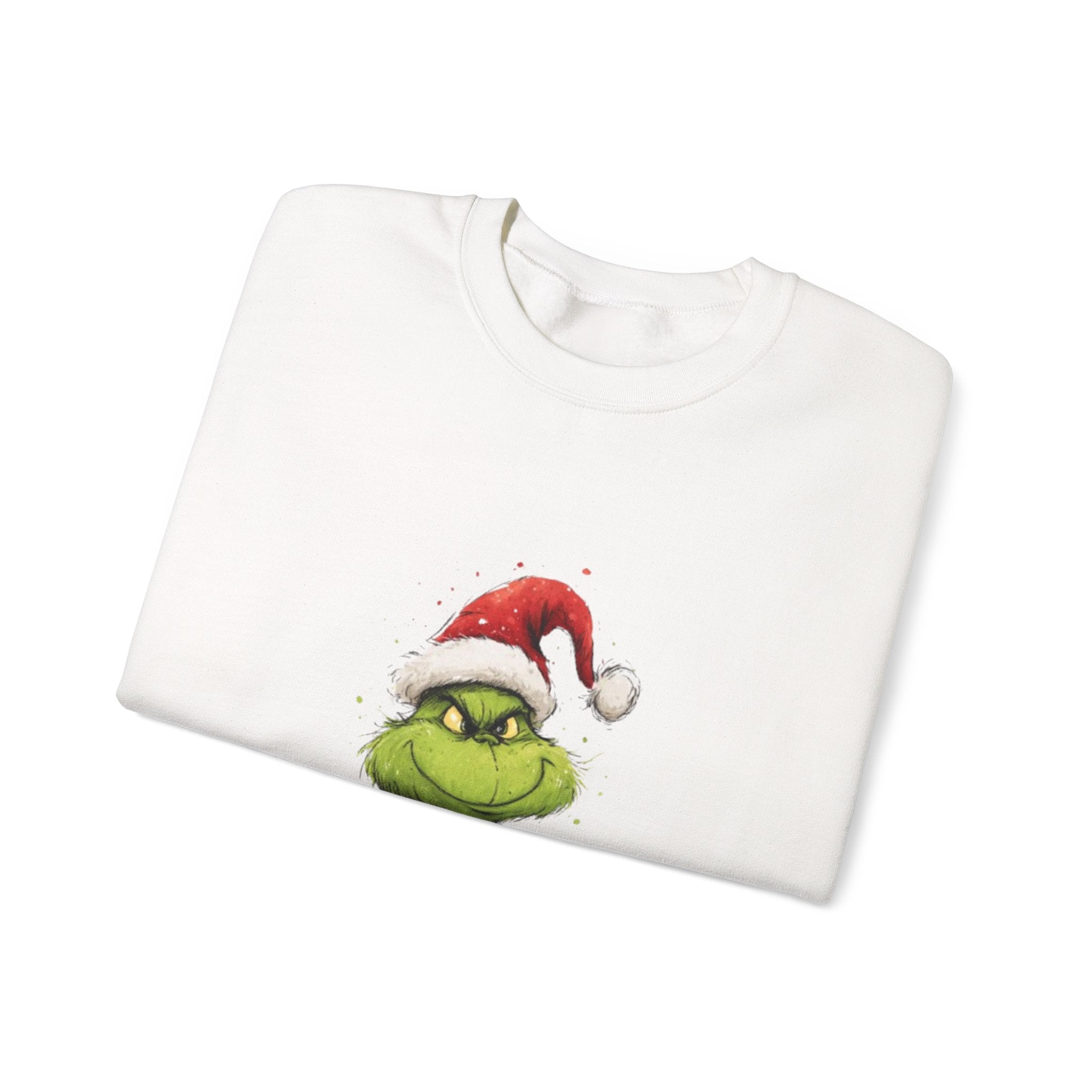 Grinch Santa 'Ho. Ho.' Crewneck Sweatshirt