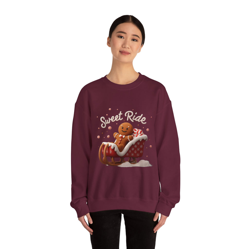 Gingerbread 'Sweet Ride' Crewneck Sweatshirt