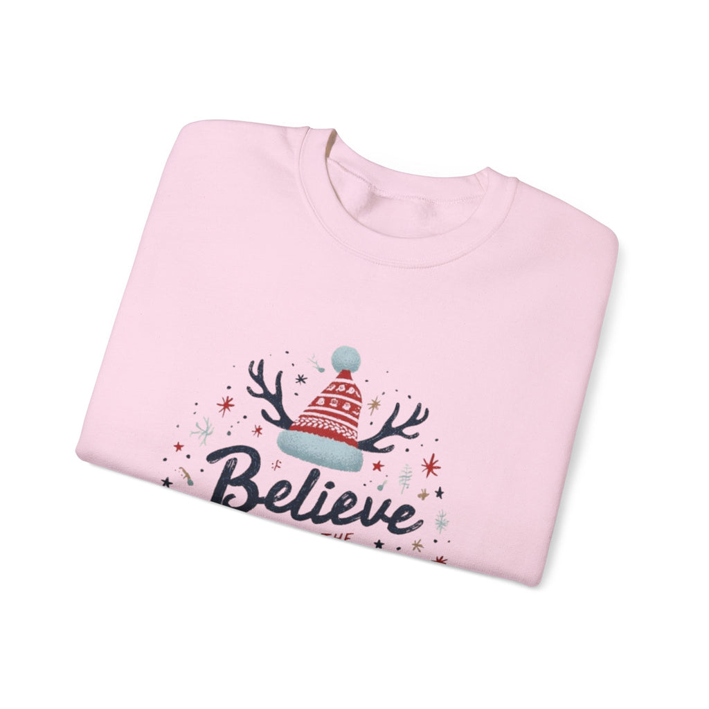 Believe in the Magic Sweatshirt — Cozy Holiday Crewneck