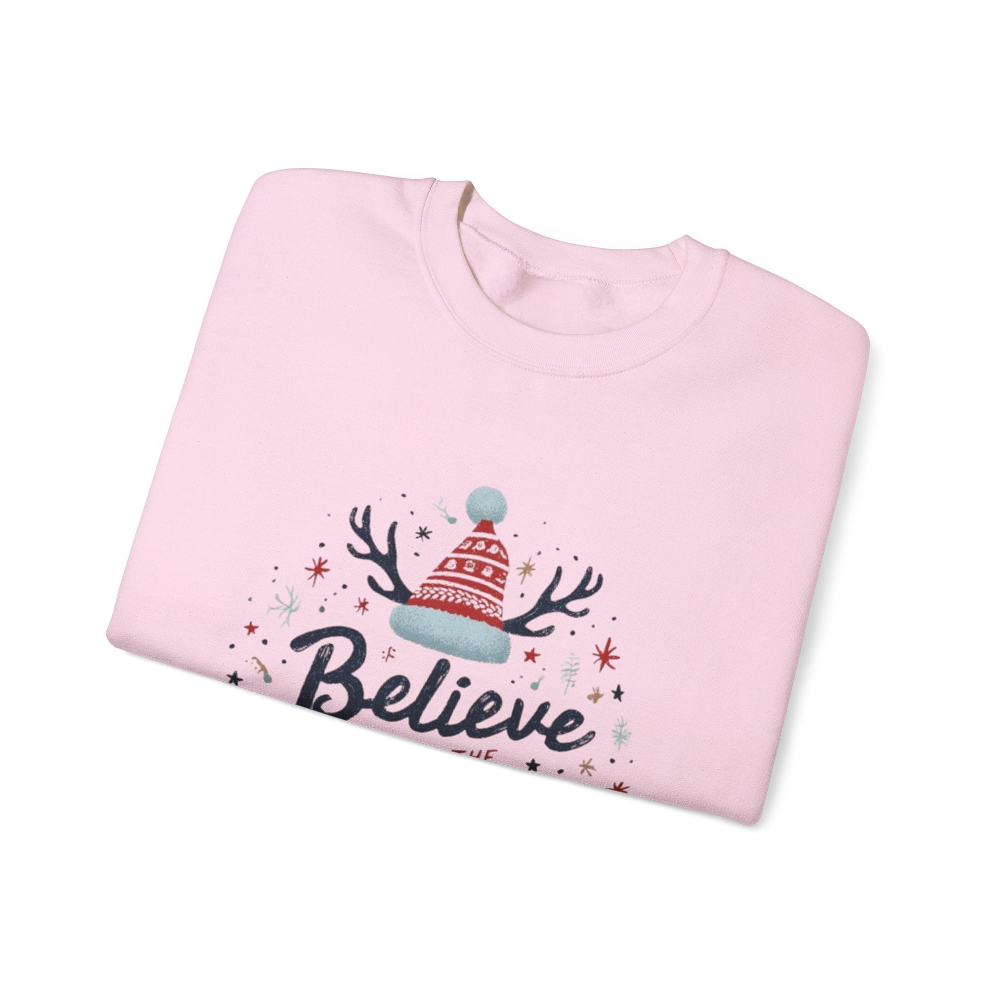 Believe in the Magic Sweatshirt — Cozy Holiday Crewneck