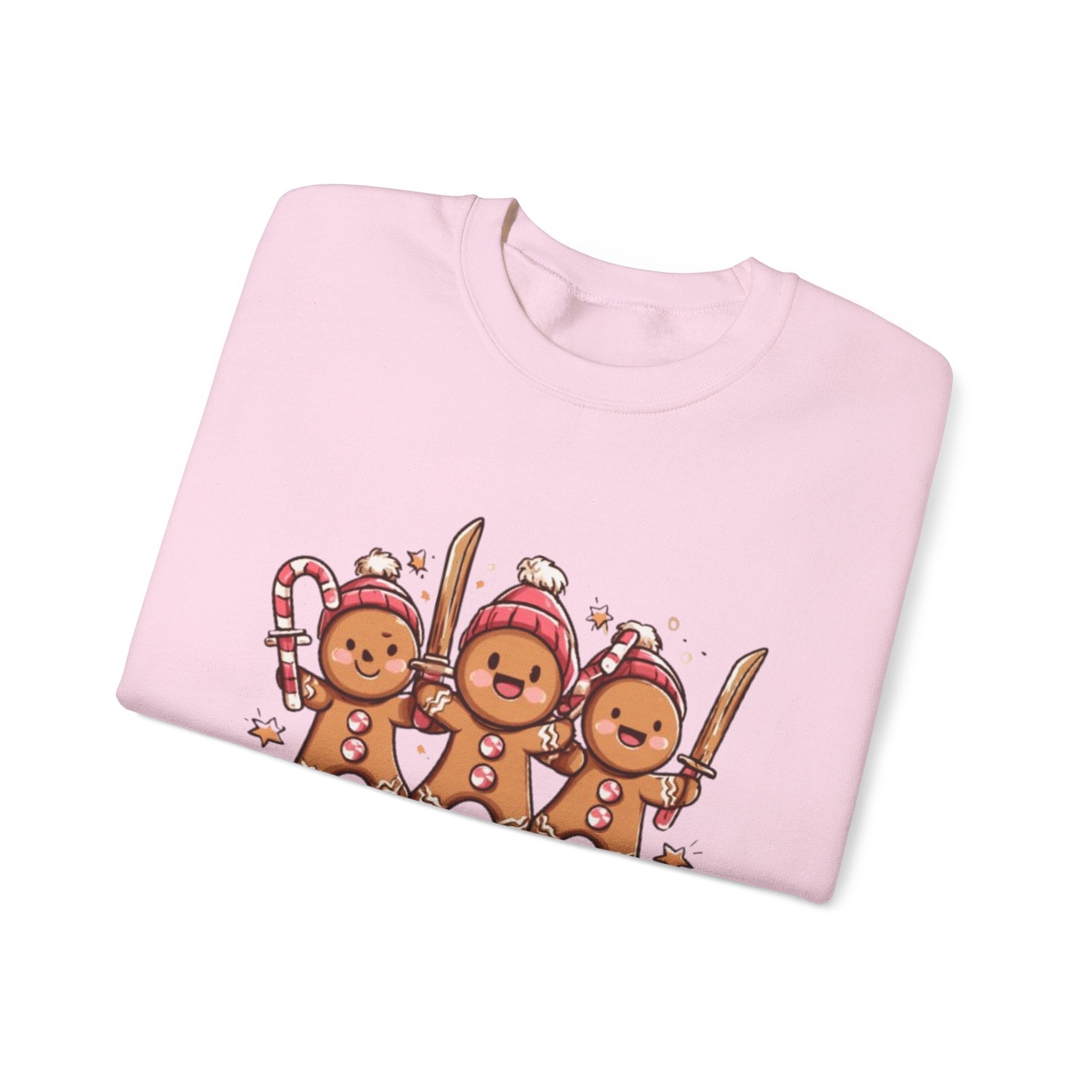 Candy Cane Crew Sweatshirt — Cute Gingerbread 'Candy Cane Crew' Christmas Sweatshirt