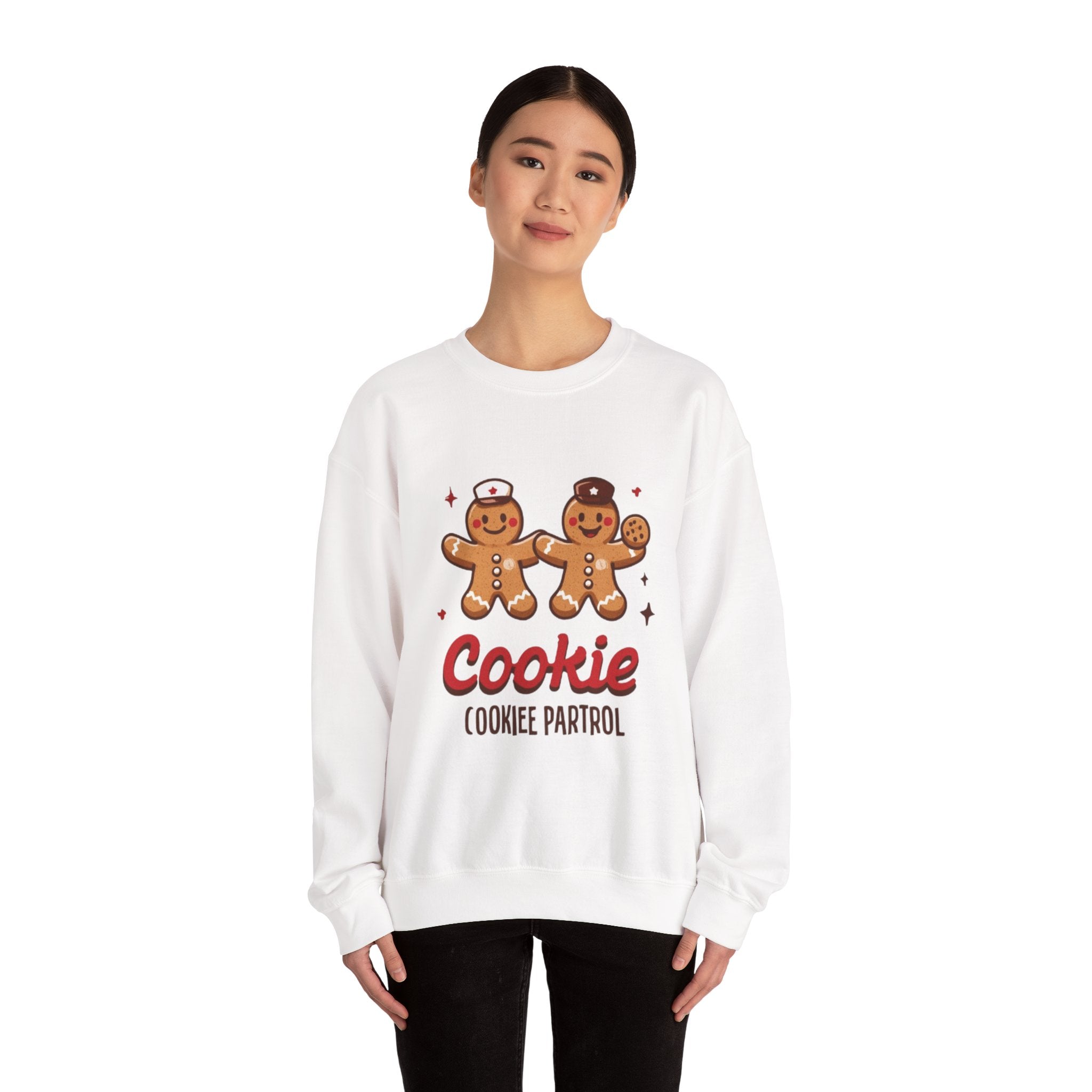 Cookie Patrol Sweatshirt — Gingerbread Cookie Crewneck