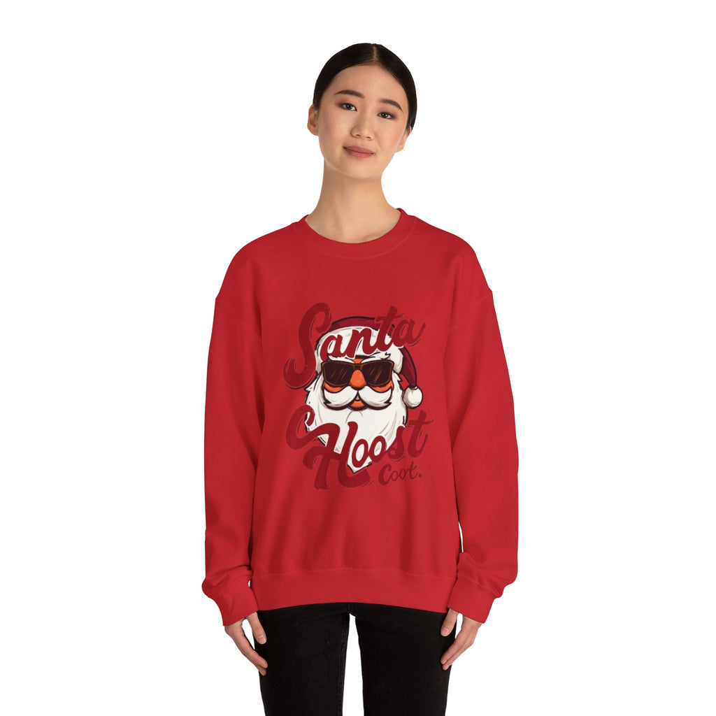 Santa Hoost Retro Christmas Crewneck Sweatshirt