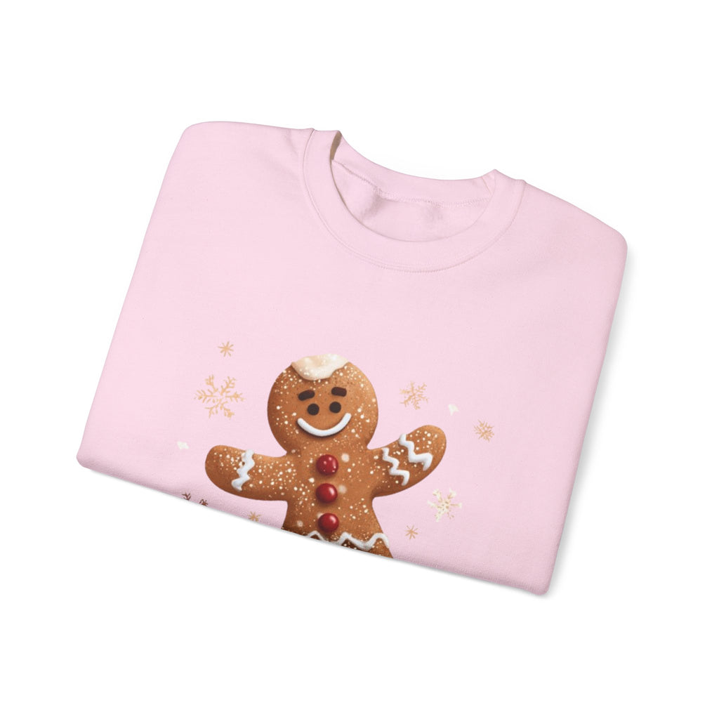 Gingerbread 'Frosted' Holiday Sweatshirt — Cute Christmas Cookie Crewneck