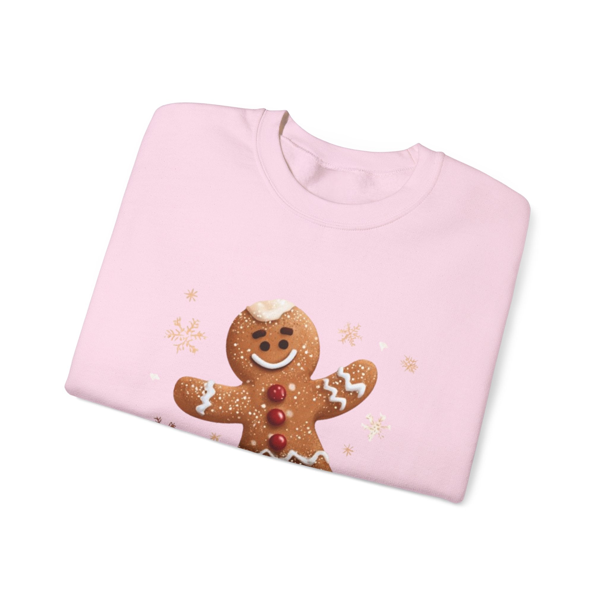 Gingerbread 'Frosted' Holiday Sweatshirt — Cute Christmas Cookie Crewneck