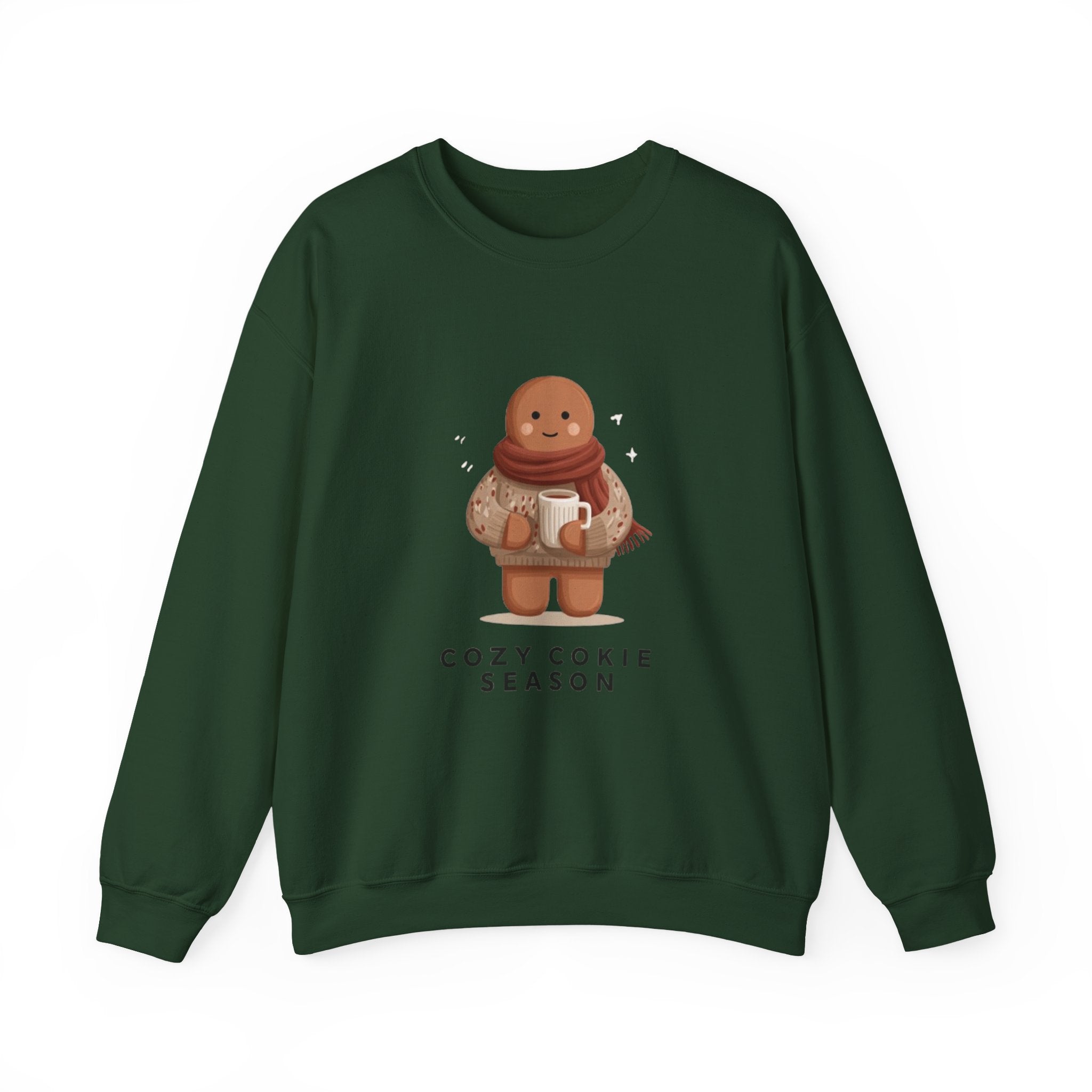 Gingerbread 'Cozy Cookie Season' Crewneck Sweatshirt