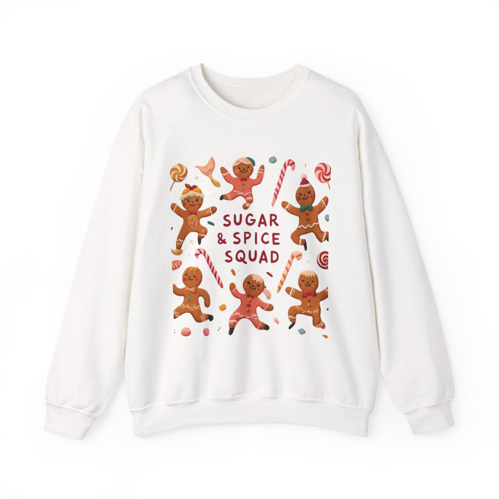 Sugar & Spice Squad Sweatshirt — Gingerbread Holiday Crewneck
