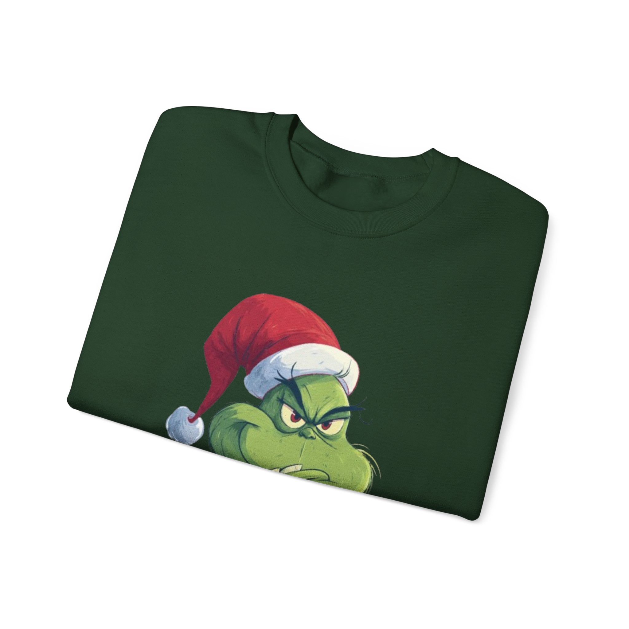 Grumpy Grinch 'Ho Ho.' Crewneck Sweatshirt