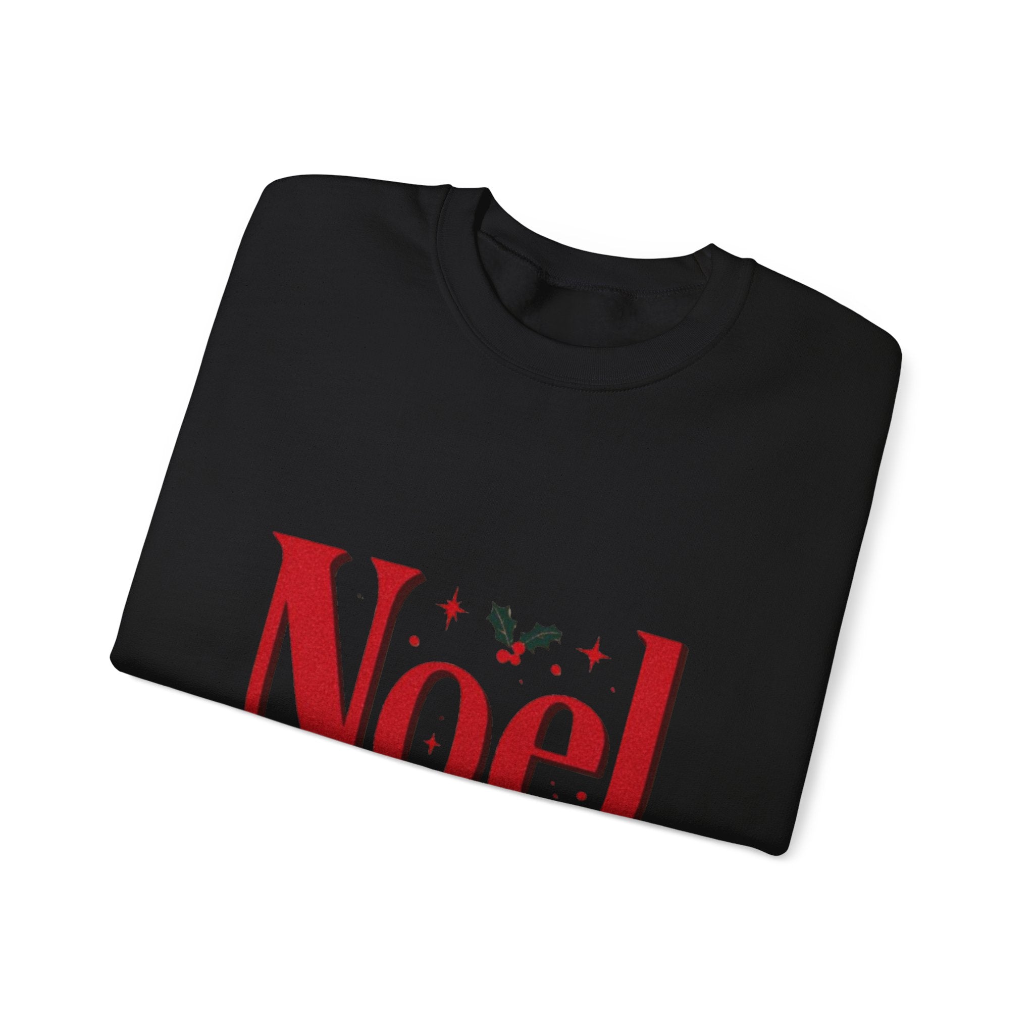 Noel Christmas Sweatshirt — Festive Holly Holiday Crewneck