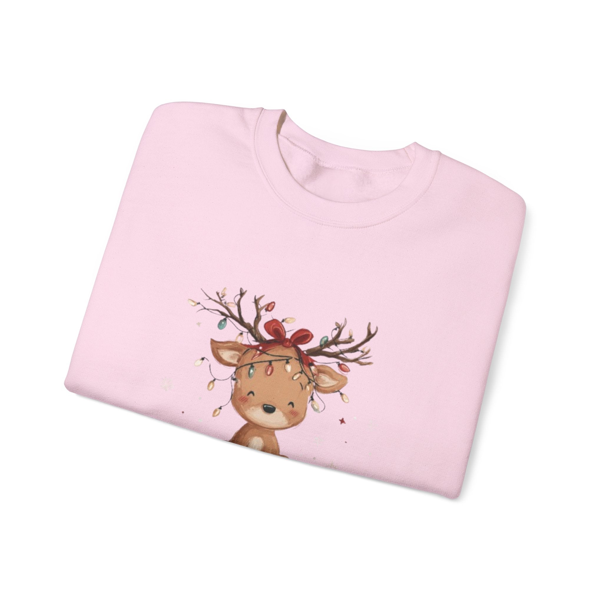 Mommy Reindeer Sweatshirt — Cute Woodland Mama Holiday Crewneck