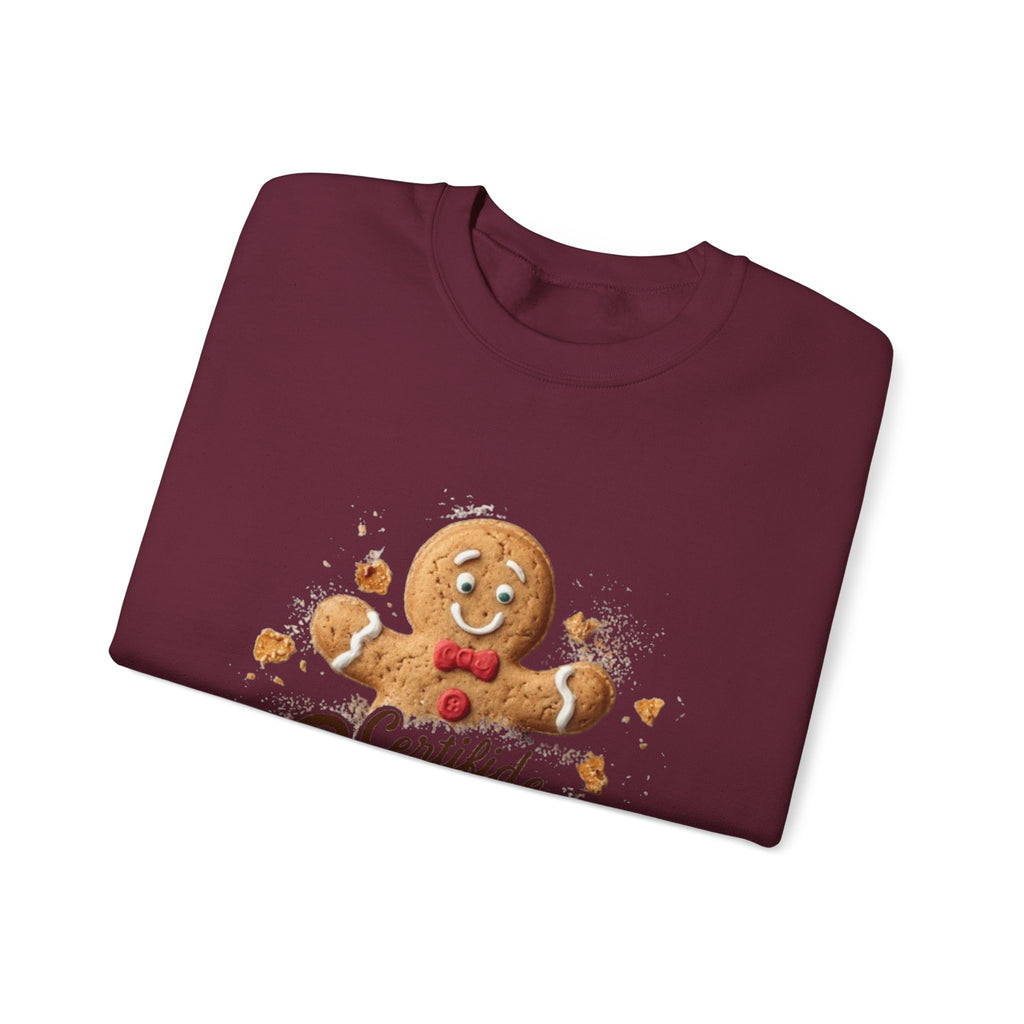 Cookie Tester Sweatshirt – "Certified Cookie Tester" Gingerbread Crewneck