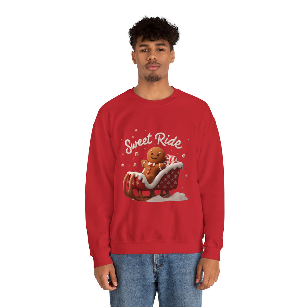 Gingerbread 'Sweet Ride' Crewneck Sweatshirt