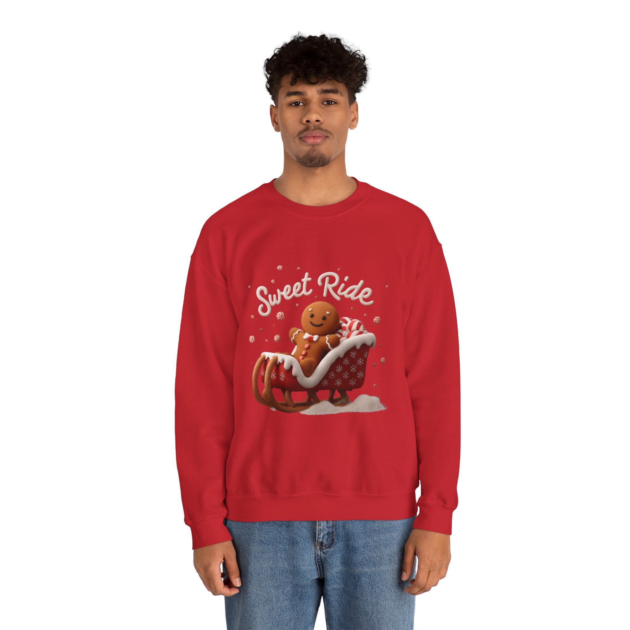 Gingerbread 'Sweet Ride' Crewneck Sweatshirt