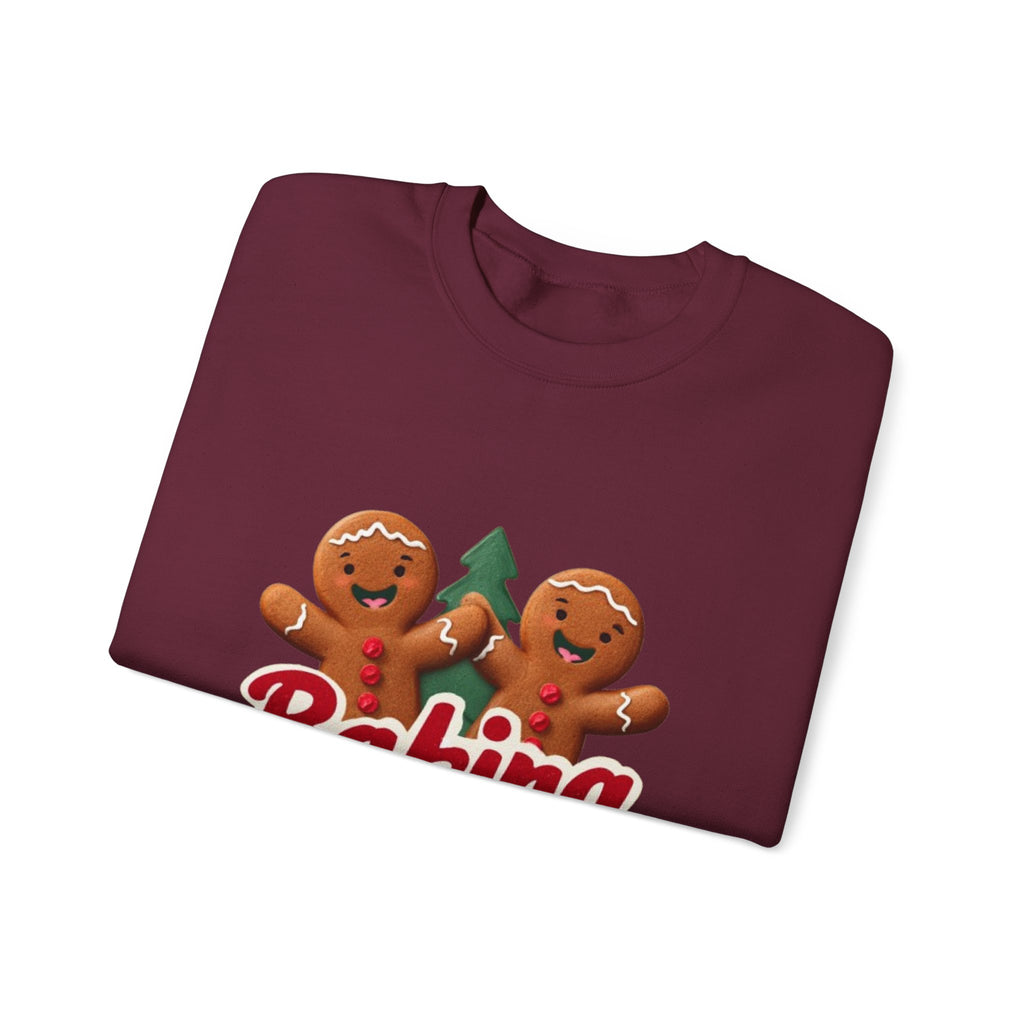 Baking Squad Sweatshirt — Cute Gingerbread Holiday Crewneck
