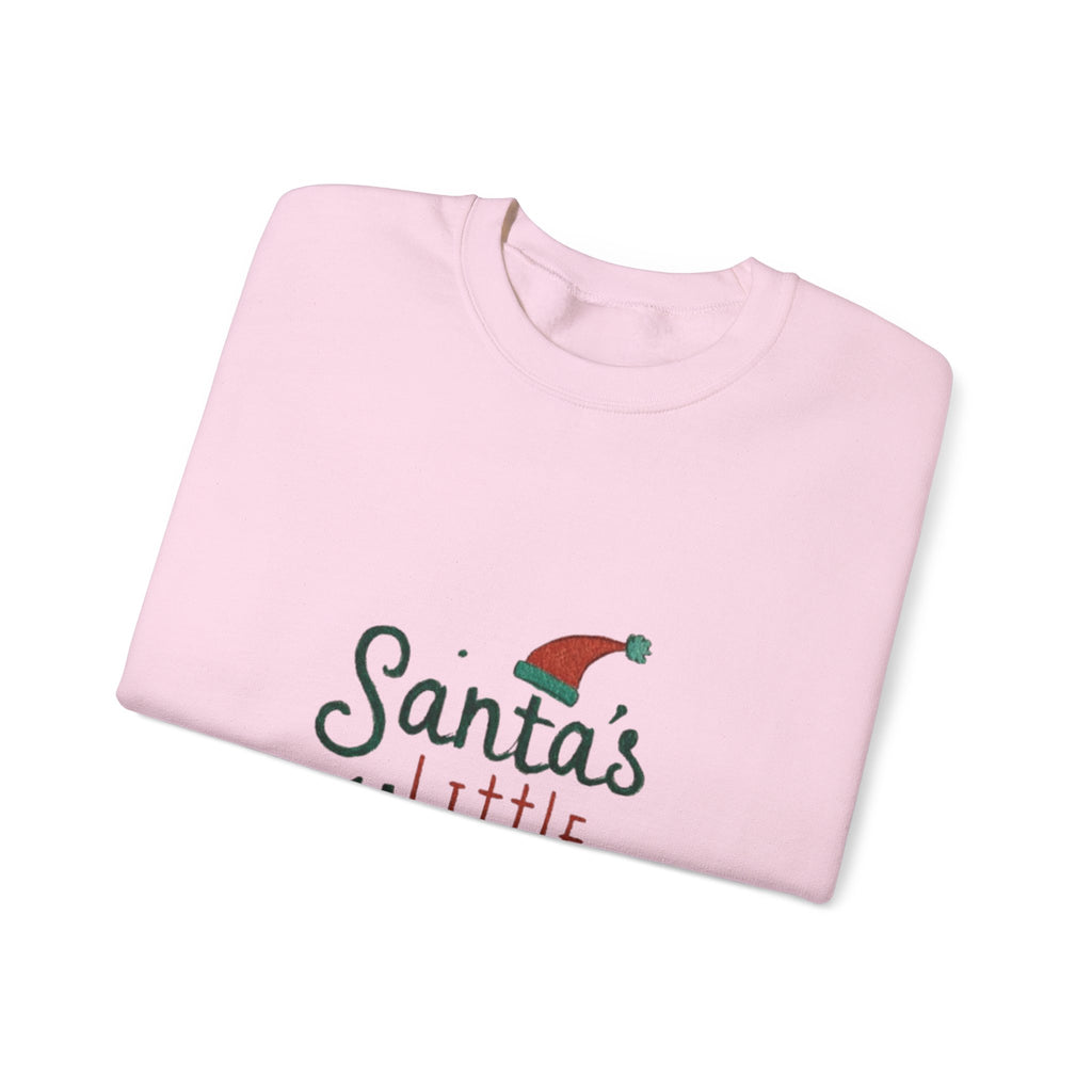 Santa's Little Helper Sweatshirt – Kids' Christmas Crewneck